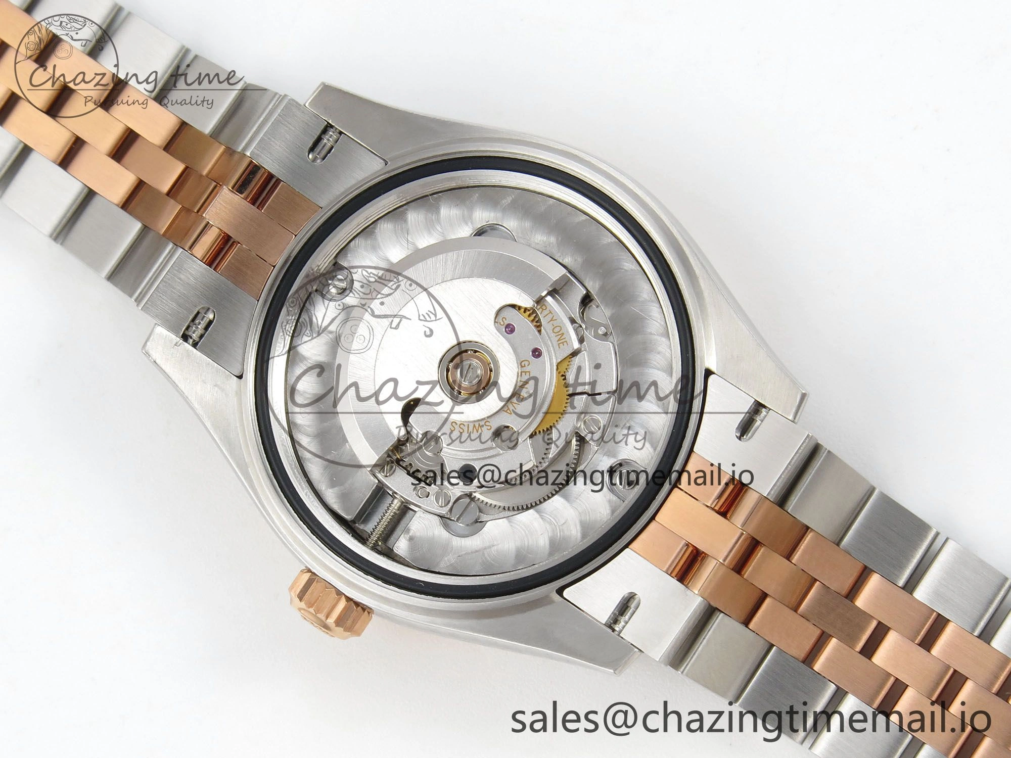 DateJust 31 278271 THBF 1:1 Best Edition 904L Steel RG Diamonds Dial Stick Marker on SS RG Jubilee Bracelet HZ Cal. GoAnywhere 28