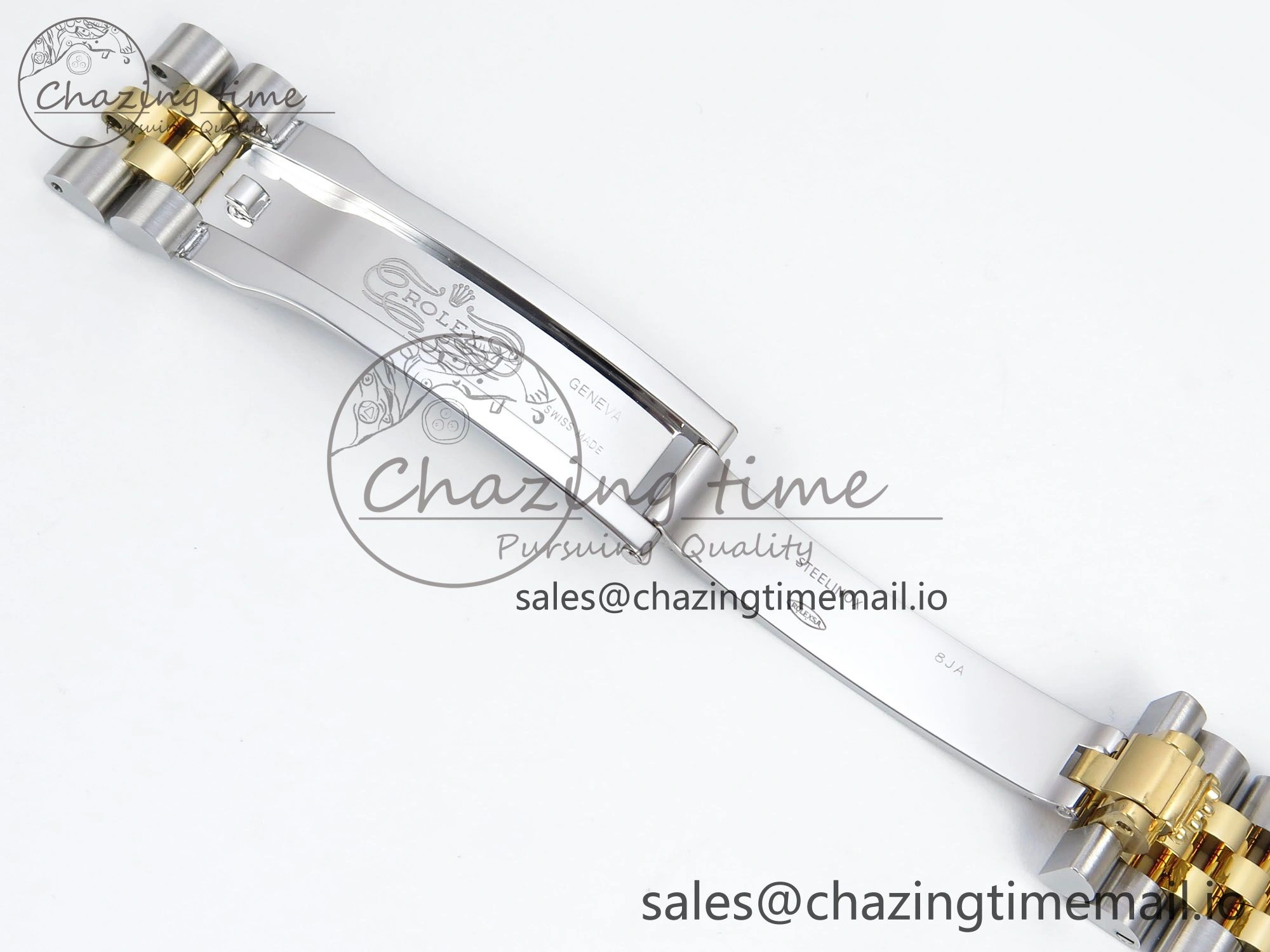 DateJust 31 278273 ARF 1:1 Best Edition 904L Steel Gray Diamonds Dial on SS YG Jubilee Bracelet ETA Soft 570