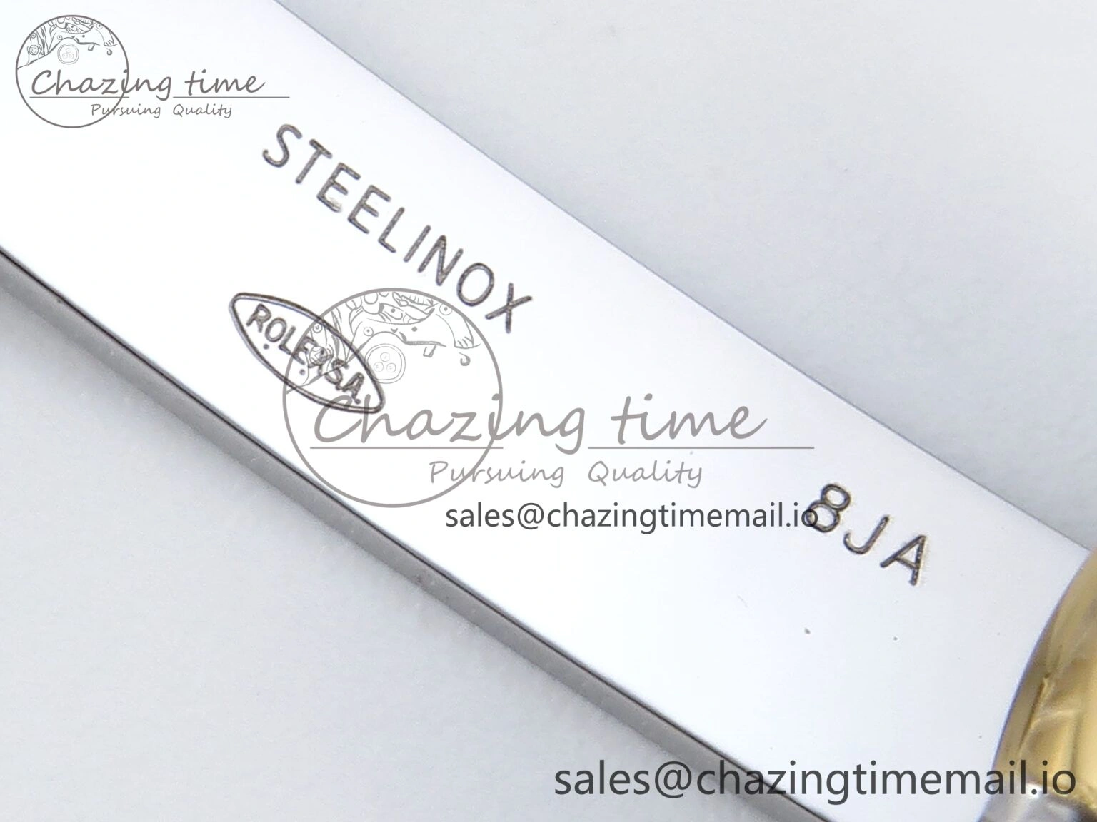 Original DateJust 31 278273 ARF 1:1 Best Edition 904L Steel Gray Diamonds Dial on SS YG Oyster Bracelet ETA 580