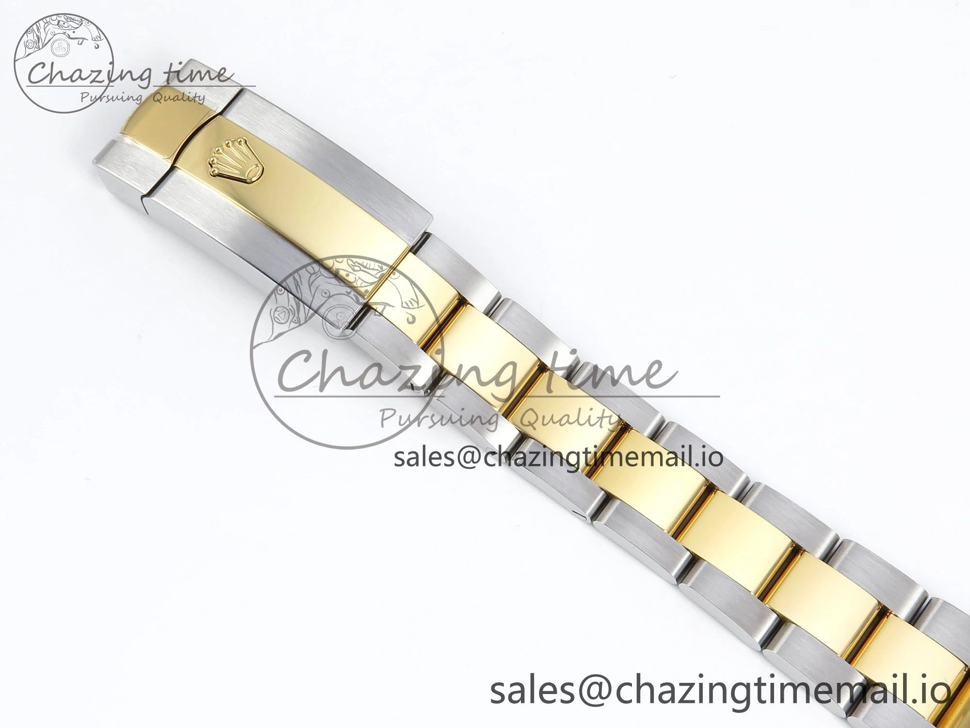 DateJust 31 278273 ARF 1:1 Best Edition 904L Steel Green Roman Diamonds Dial on SS YG Oyster Bracelet ETA Upgraded 582