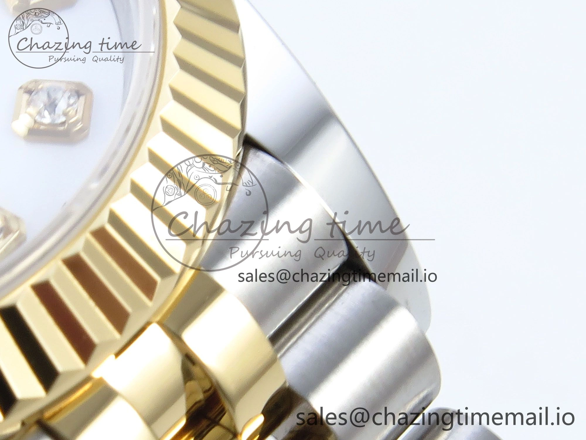 DateJust 31 278273 ARF 1:1 Best Edition 904L Steel White MOP Diamonds Dial on SS YG Jubilee Bracelet ETA UrbanStyle 574