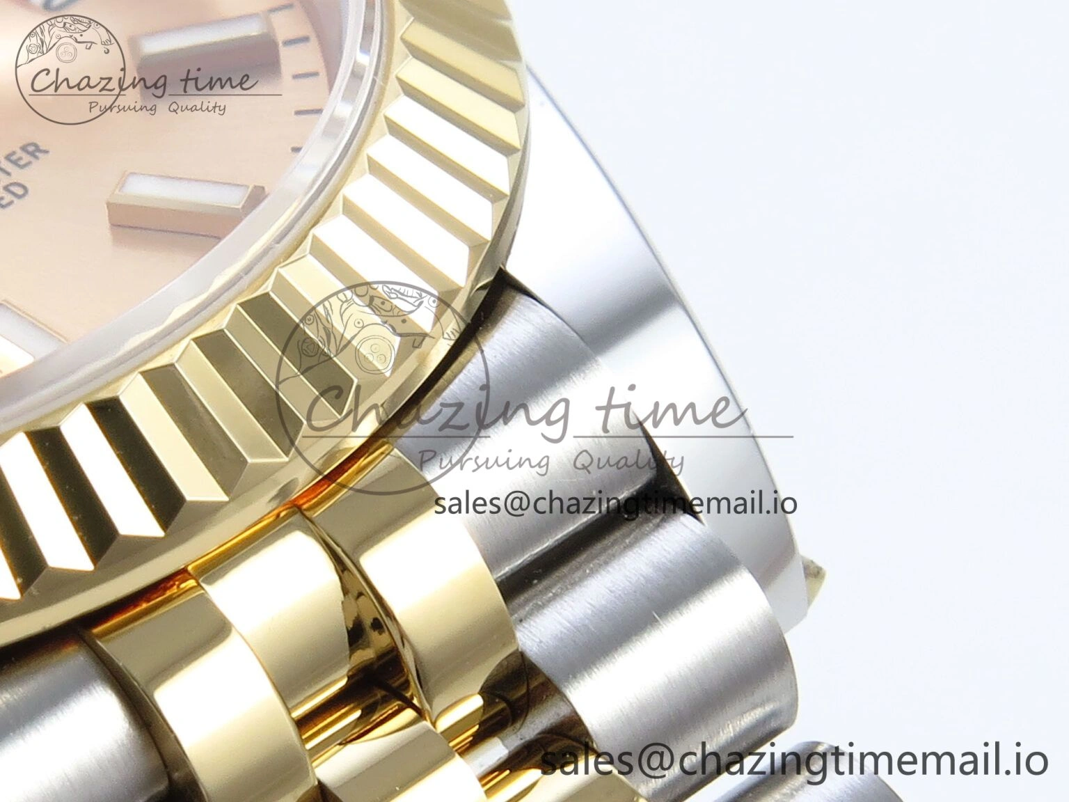 DateJust 31 278273 ARF 1:1 Best Edition 904L Steel YG Dial Stick Marker on SS YG Jubilee Bracelet ETA Upgraded 573