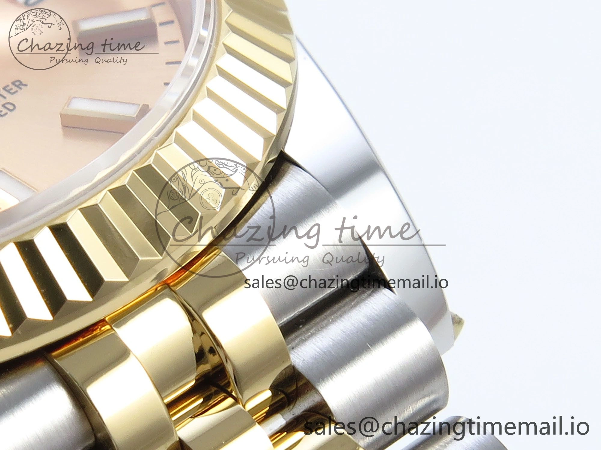 DateJust 31 278273 ARF 1:1 Best Edition 904L Steel YG Dial Stick Marker on SS YG Jubilee Bracelet ETA Upgraded 573