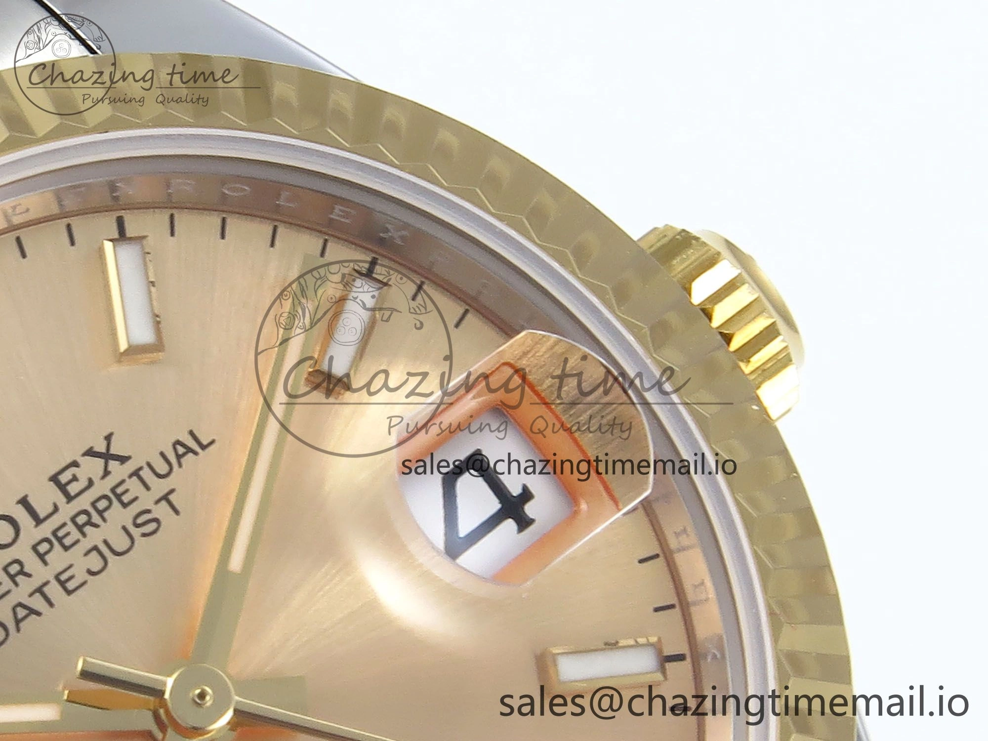 DateJust 31 278273 ARF 1:1 Best Edition 904L Steel YG Dial Stick Marker on SS YG Oyster Bracelet ETA FashionForward 584