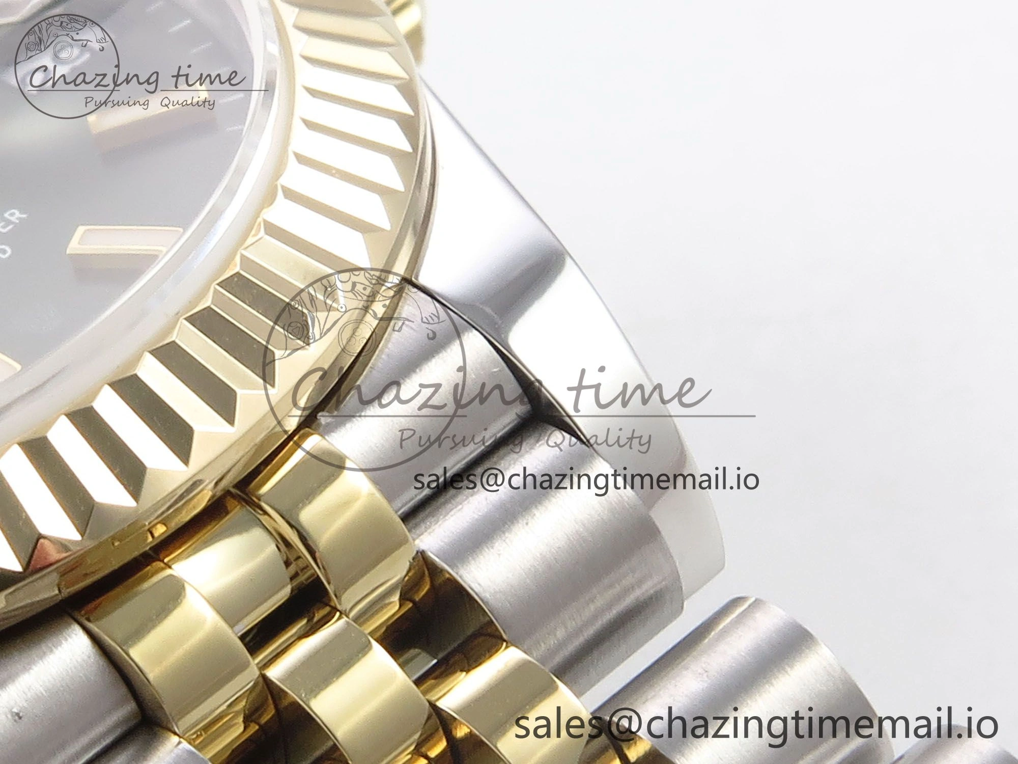 SunProtective DateJust 31 278273 SS YG GMF 1:1 Best Edition 904L Steel Green Stick Dial on Jubilee Bracelet A 1152