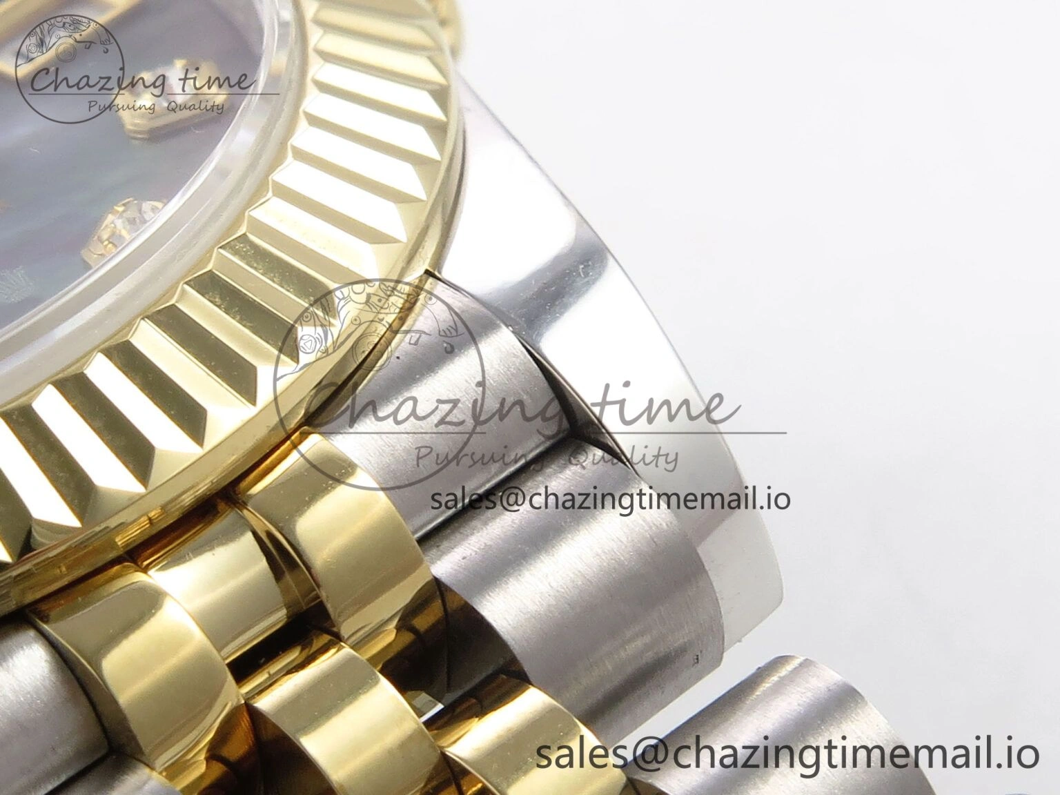 DateJust 31 278273 SS YG GMF 1:1 Best Edition 904L Steel Meteorite Diamonds Dial on Jubilee Bracelet A Stylish 1153