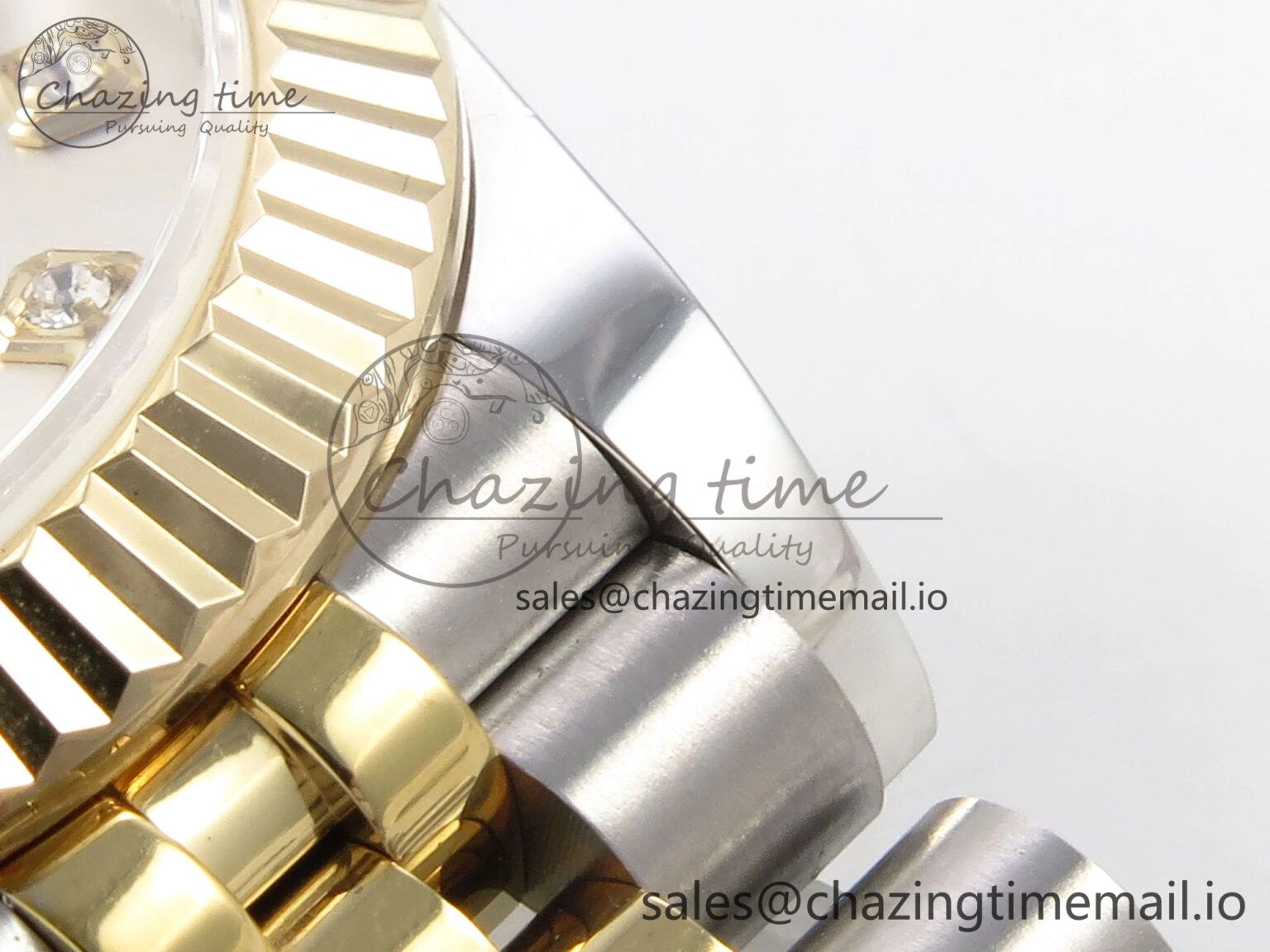 NewStyle DateJust 31 278273 SS YG GMF 1:1 Best Edition 904L Steel Silver Diamonds Dial on Jubilee Bracelet A 1151