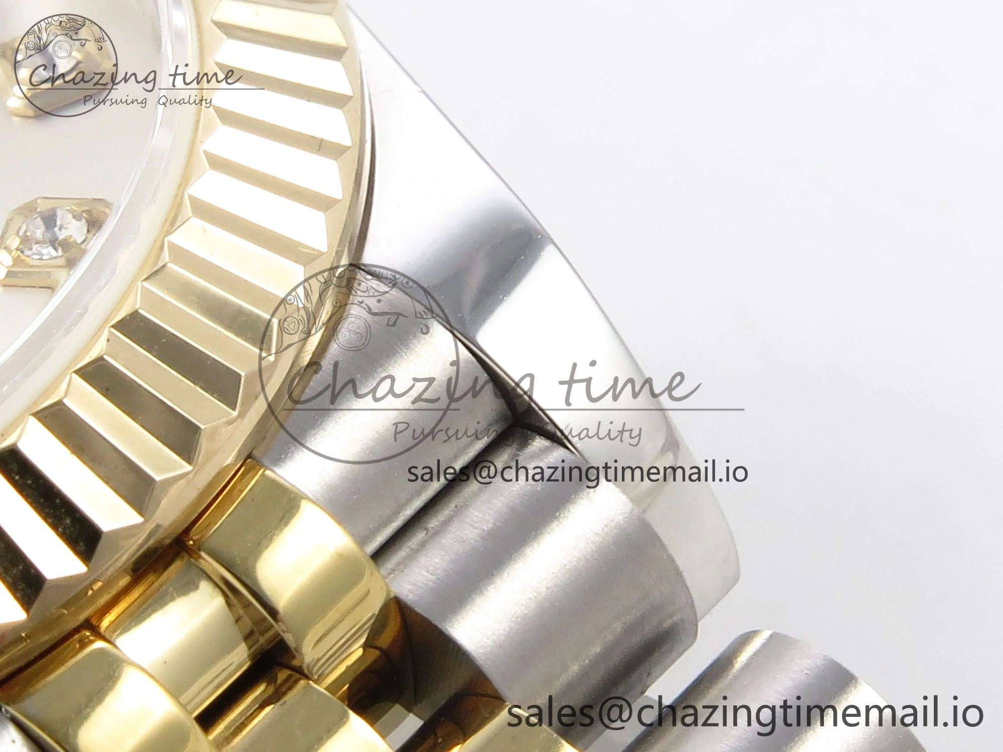 NewStyle DateJust 31 278273 SS YG GMF 1:1 Best Edition 904L Steel Silver Diamonds Dial on Jubilee Bracelet A 1151