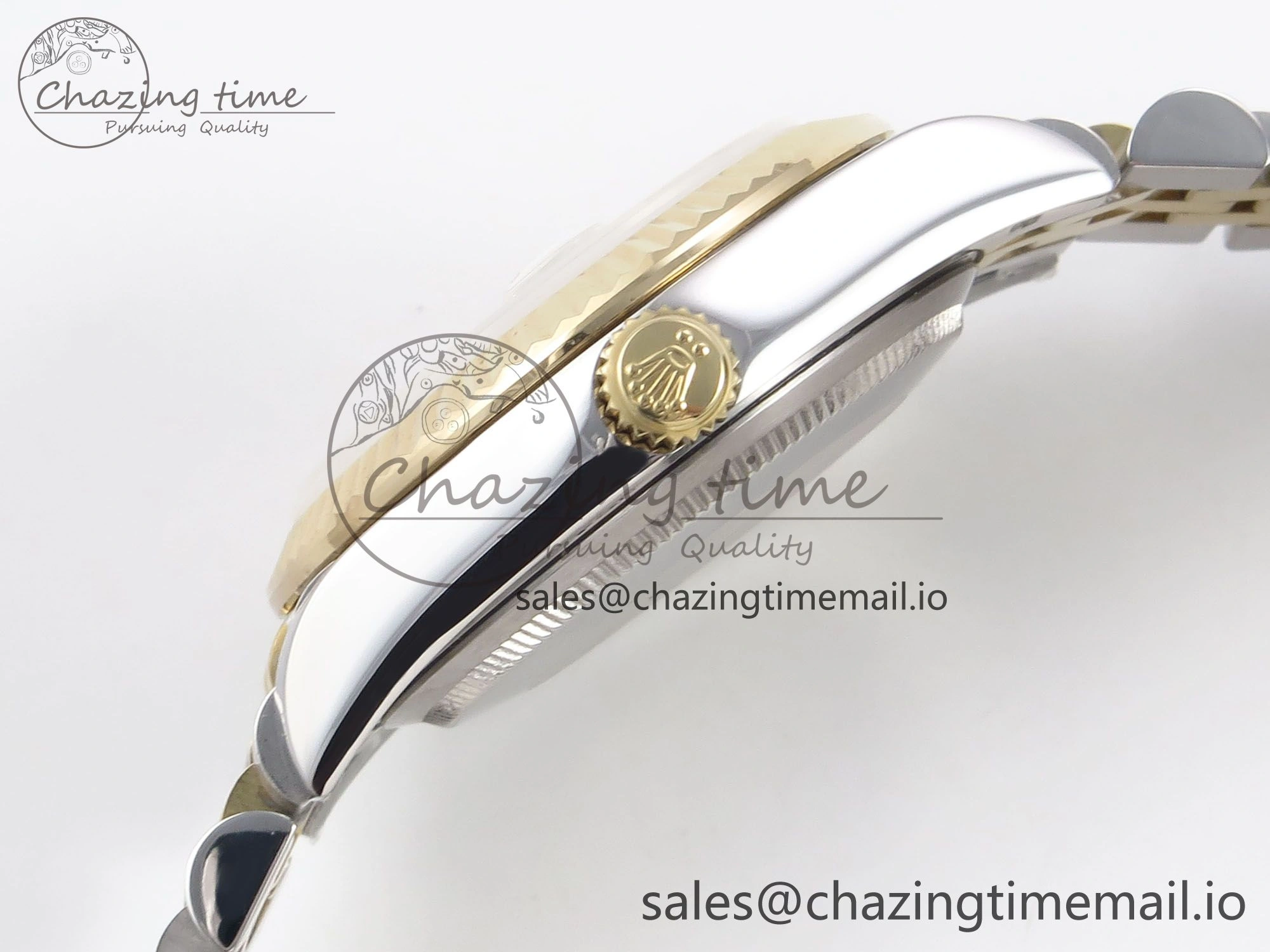 QuickDry DateJust 31 278273 SS YG GMF 1:1 Best Edition 904L Steel Silver Roman Dial on Jubilee Bracelet A 1155