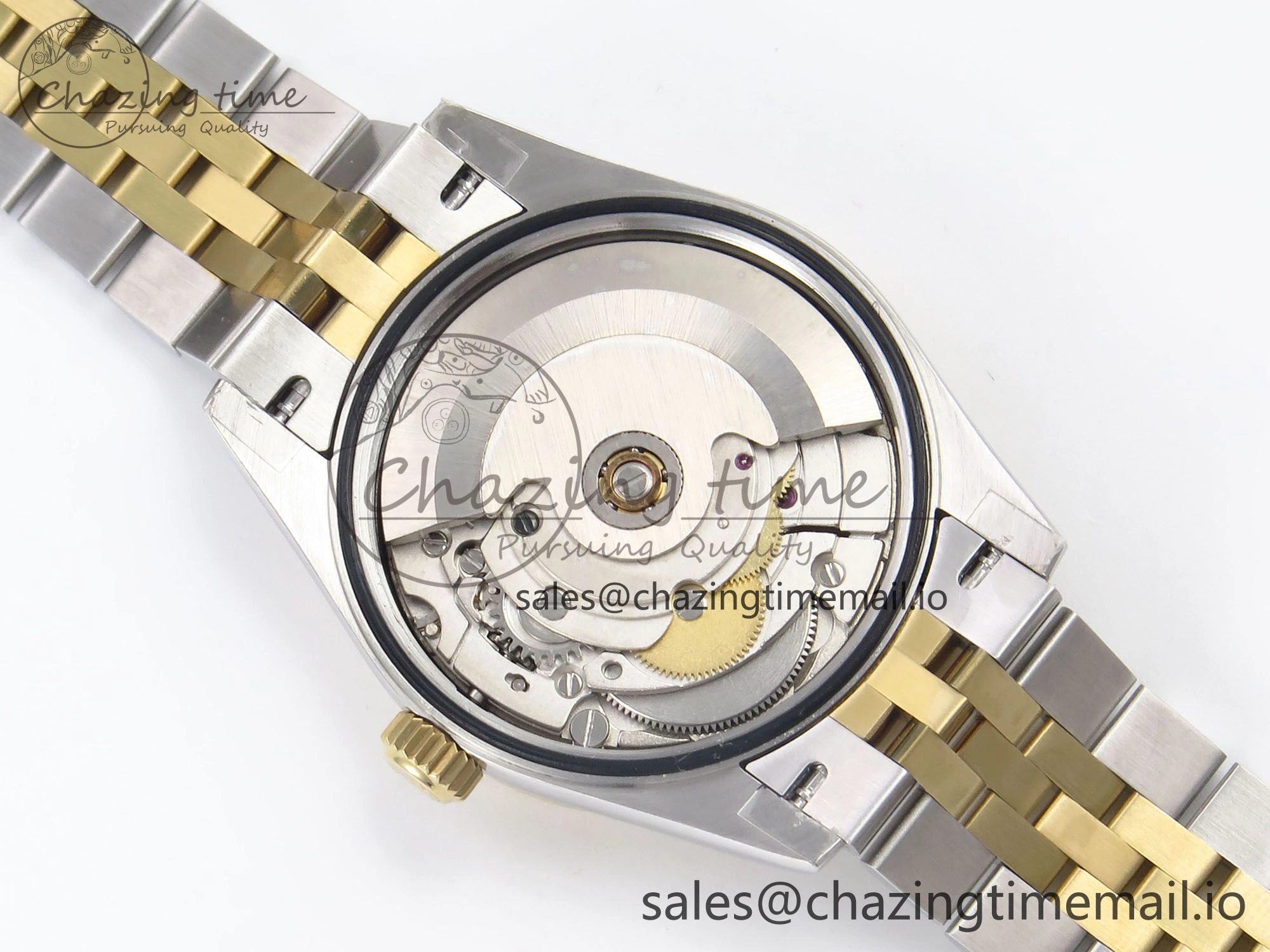 QuickDry DateJust 31 278273 SS YG GMF 1:1 Best Edition 904L Steel Silver Roman Dial on Jubilee Bracelet A 1155
