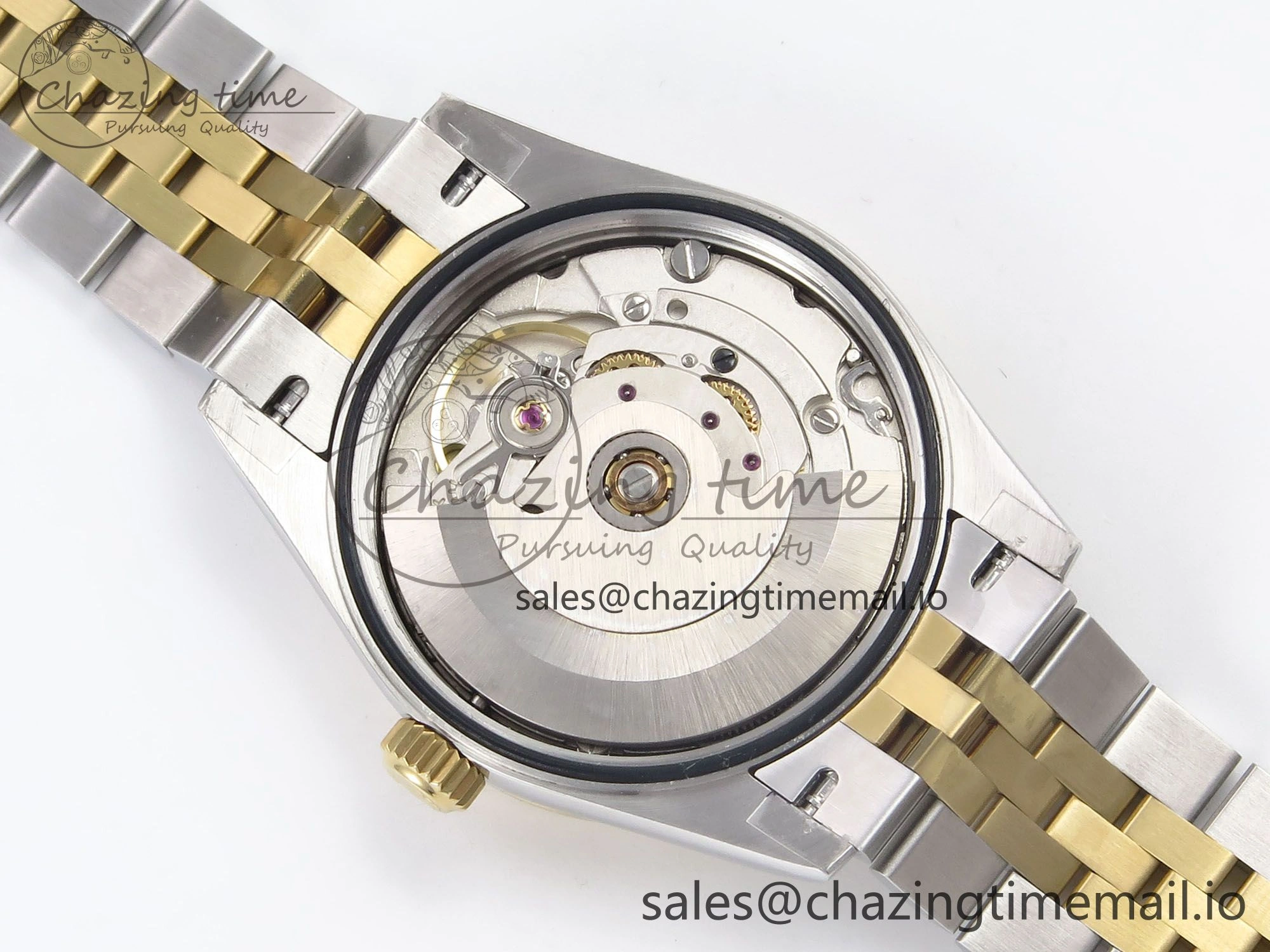 QuickDry DateJust 31 278273 SS YG GMF 1:1 Best Edition 904L Steel Silver Roman Dial on Jubilee Bracelet A 1155