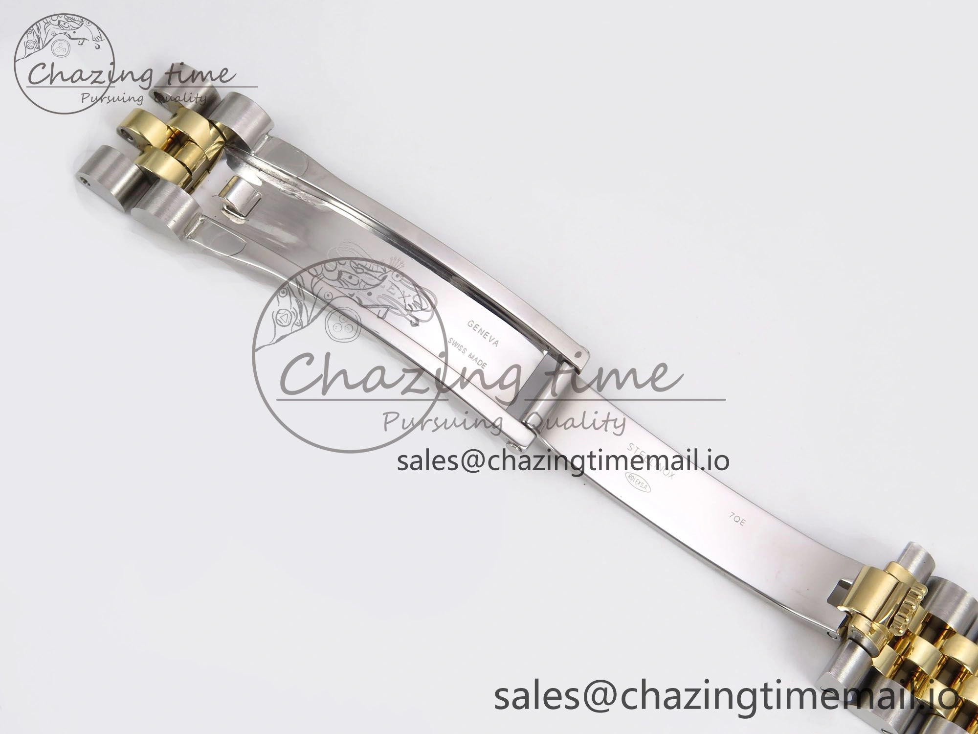 QuickDry DateJust 31 278273 SS YG GMF 1:1 Best Edition 904L Steel Silver Roman Dial on Jubilee Bracelet A 1155