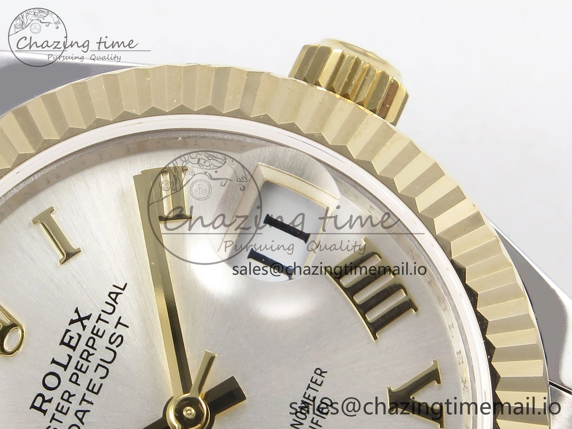 QuickDry DateJust 31 278273 SS YG GMF 1:1 Best Edition 904L Steel Silver Roman Dial on Jubilee Bracelet A 1155