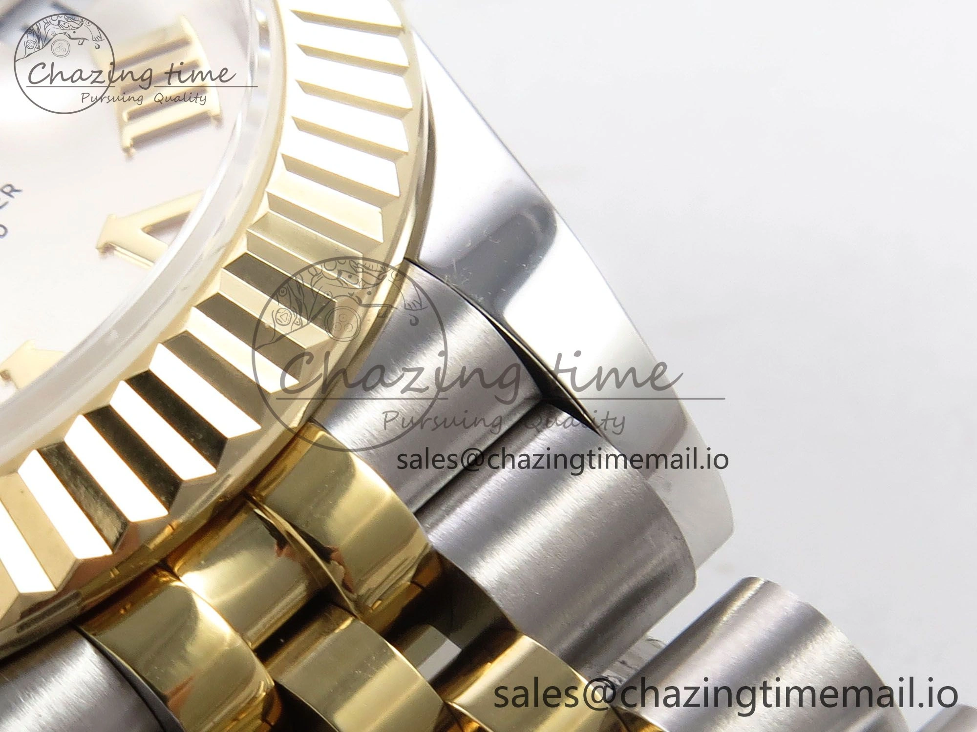 QuickDry DateJust 31 278273 SS YG GMF 1:1 Best Edition 904L Steel Silver Roman Dial on Jubilee Bracelet A 1155