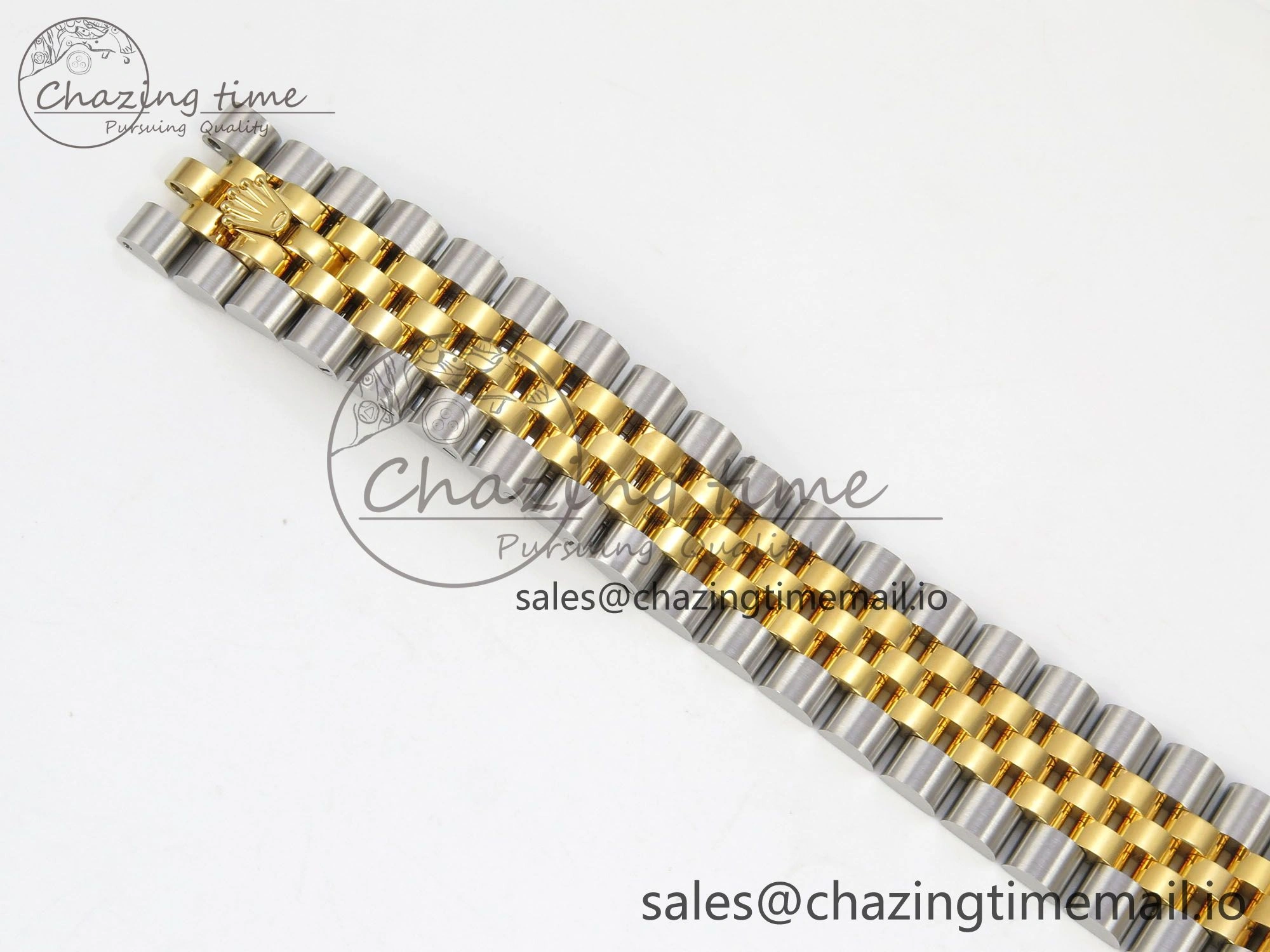 DateJust 31 278273 THBF 1:1 Best Edition 904L Steel Fluted Green Floral Dial Fluted Bezel on SS YG Jubilee Bracelet HZ Cal. Compact 21