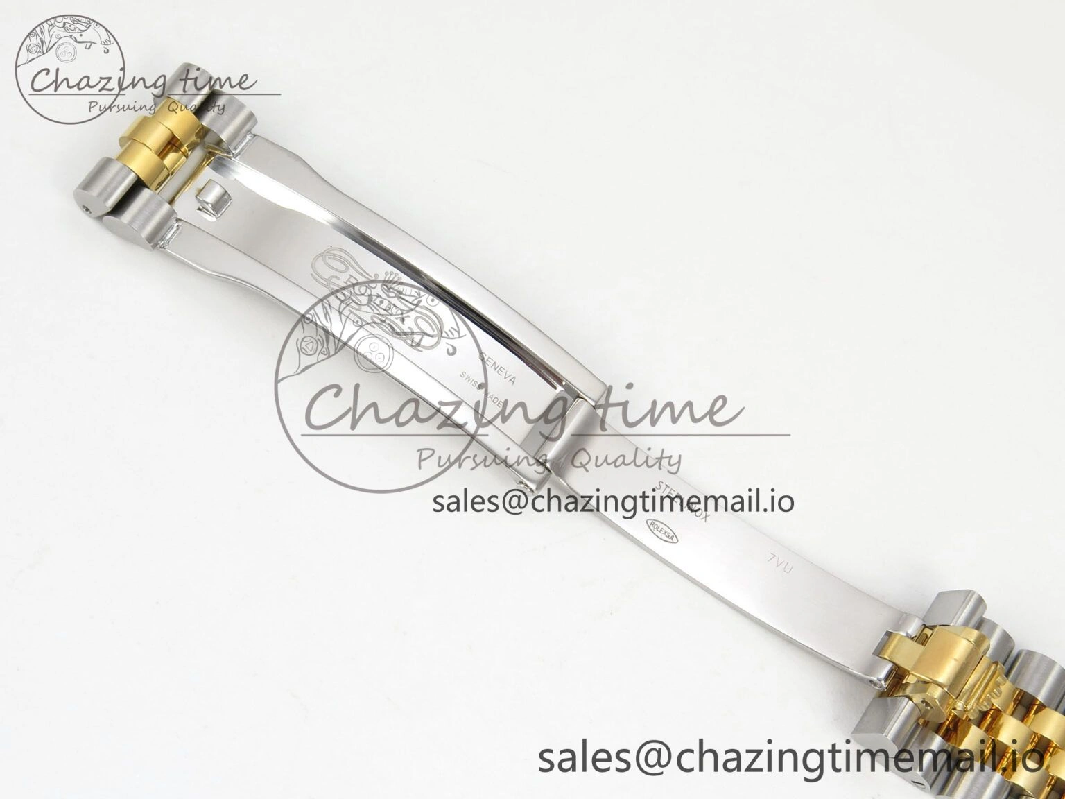 TechFriendly DateJust 31 278273 THBF 1:1 Best Edition 904L Steel White Diamonds Dial on SS YG Jubilee Bracelet HZ Cal. 15