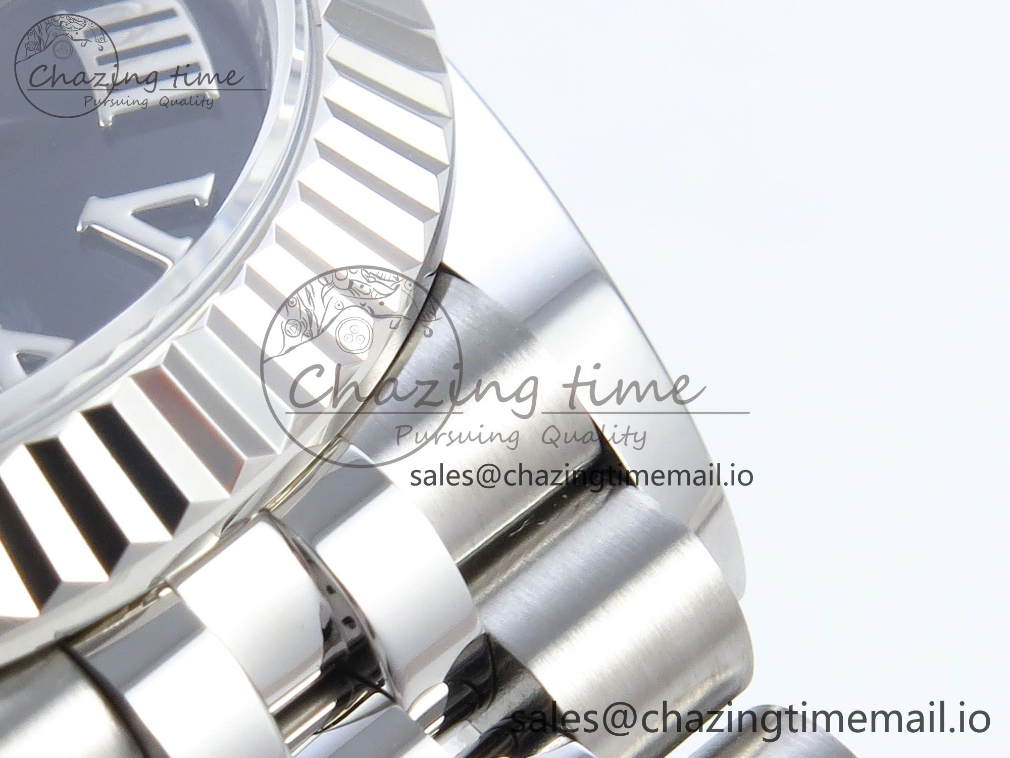 DateJust 31 278274 ARF 1:1 Best Edition 904L Steel Black Roman Dial on SS Jubilee Bracelet ETA FastDry 533