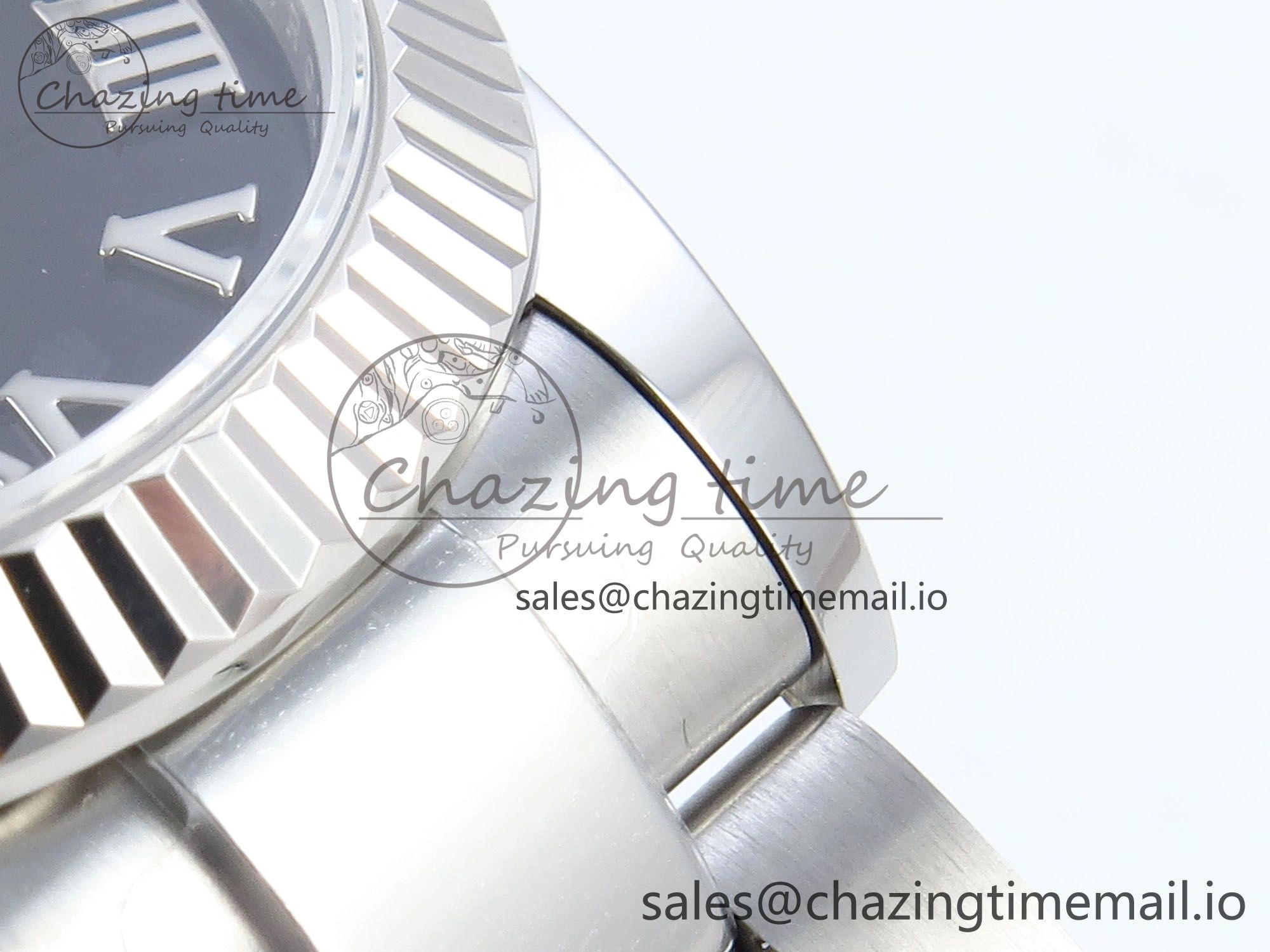 Comfortable DateJust 31 278274 ARF 1:1 Best Edition 904L Steel Black Roman Dial on SS Oyster Bracelet ETA 551