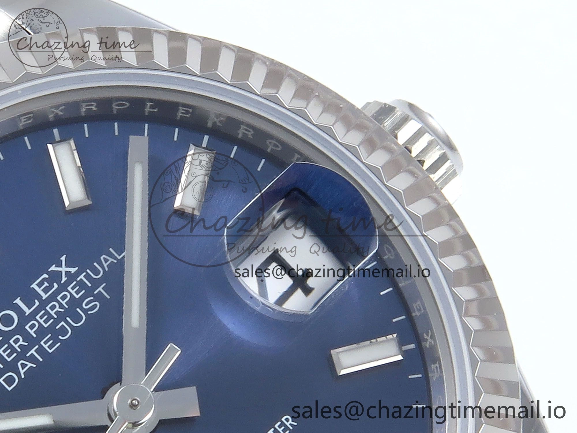 DateJust 31 278274 ARF 1:1 Best Edition 904L Steel Blue Dial Stick Marker on SS Jubilee Bracelet ETA Timeless 539