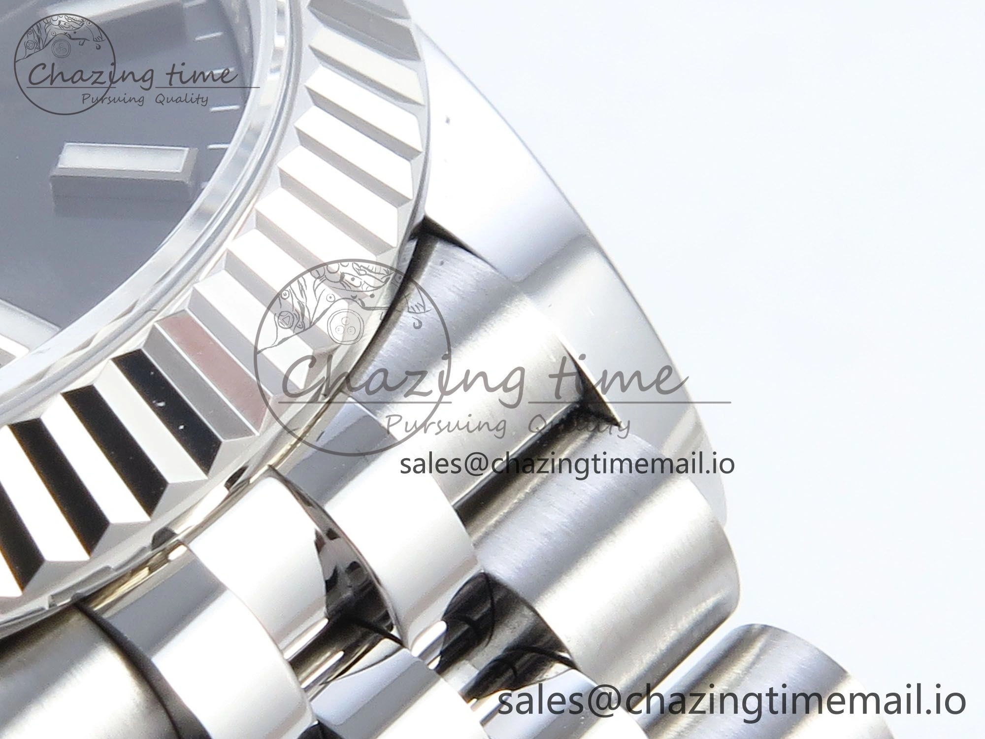 OnTrend DateJust 31 278274 ARF 1:1 Best Edition 904L Steel Gray Dial Stick Marker on SS Jubilee Bracelet ETA 545