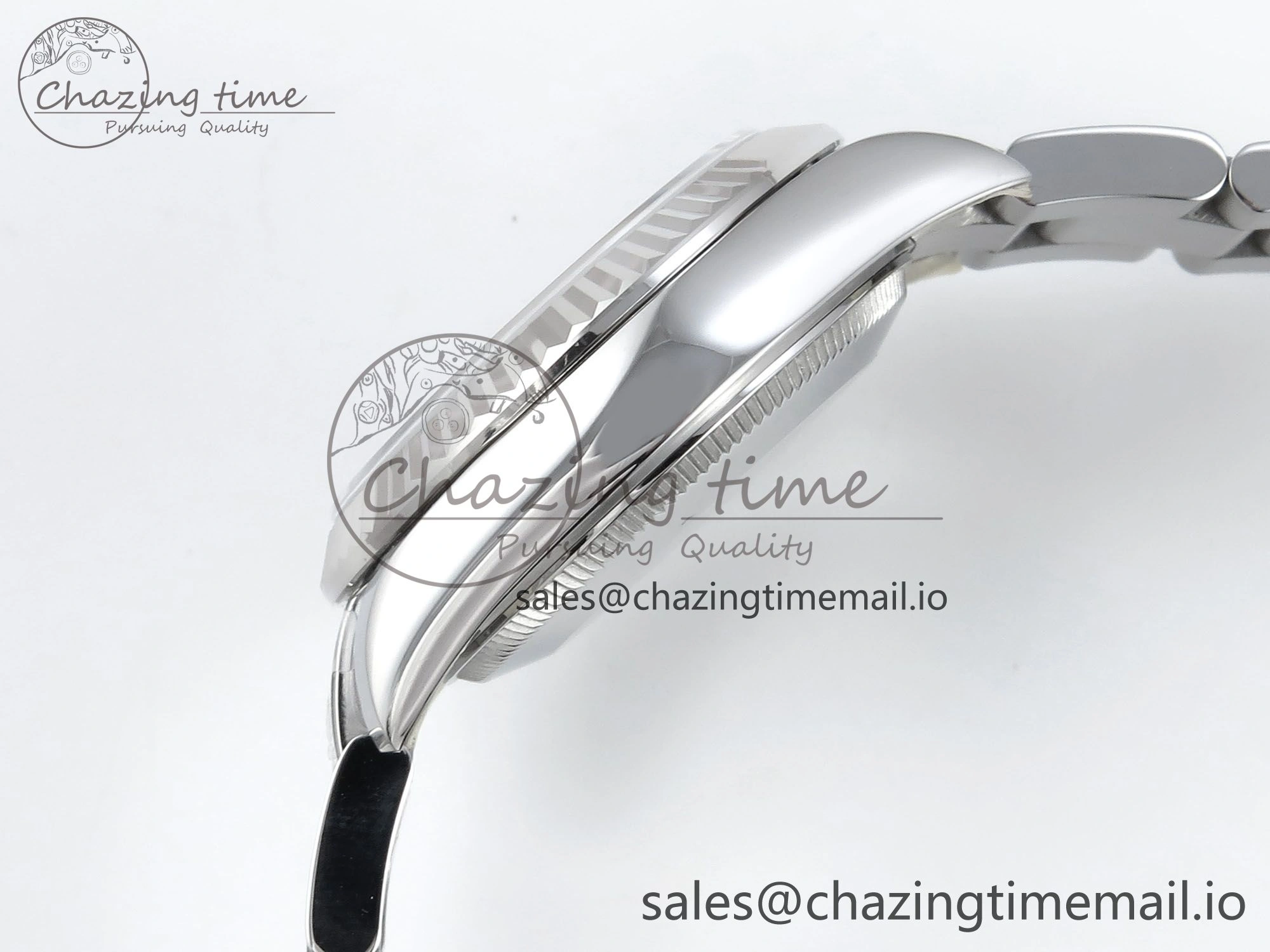 Original DateJust 31 278274 ARF 1:1 Best Edition 904L Steel Gray Dial Stick Marker on SS Oyster Bracelet ETA 559