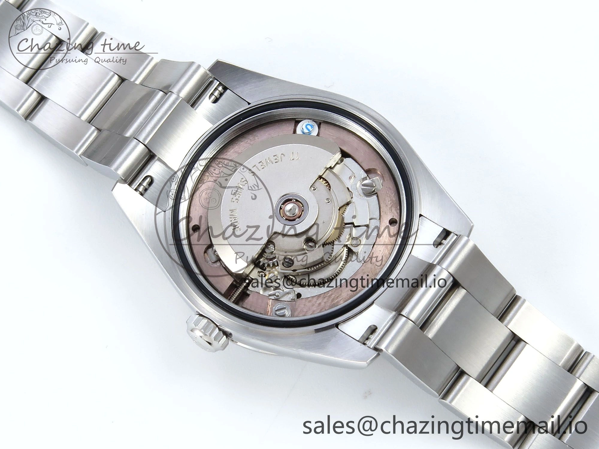 Original DateJust 31 278274 ARF 1:1 Best Edition 904L Steel Gray Dial Stick Marker on SS Oyster Bracelet ETA 559