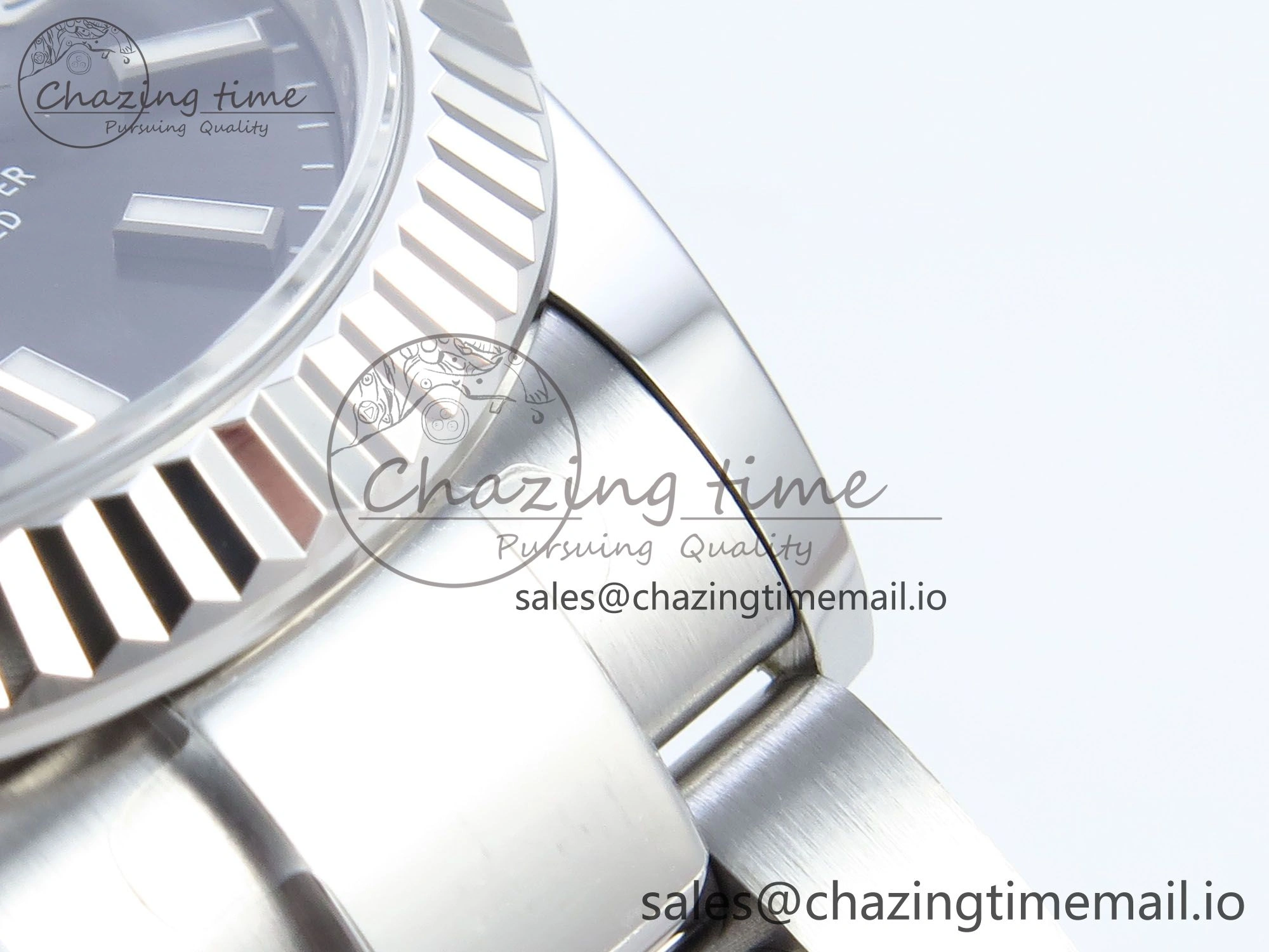 Original DateJust 31 278274 ARF 1:1 Best Edition 904L Steel Gray Dial Stick Marker on SS Oyster Bracelet ETA 559