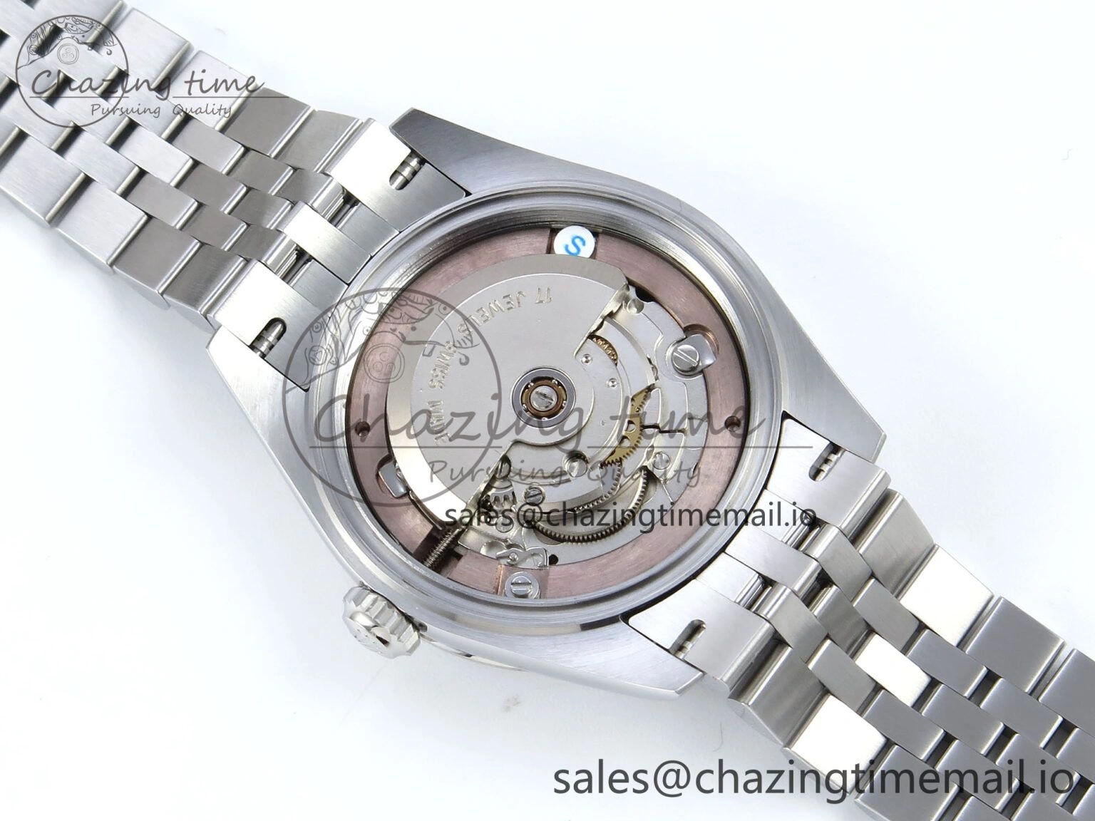 DateJust 31 278274 ARF 1:1 Best Edition 904L Steel Gray Roman Diamonds Dial on SS Jubilee Bracelet ETA Versatile 534