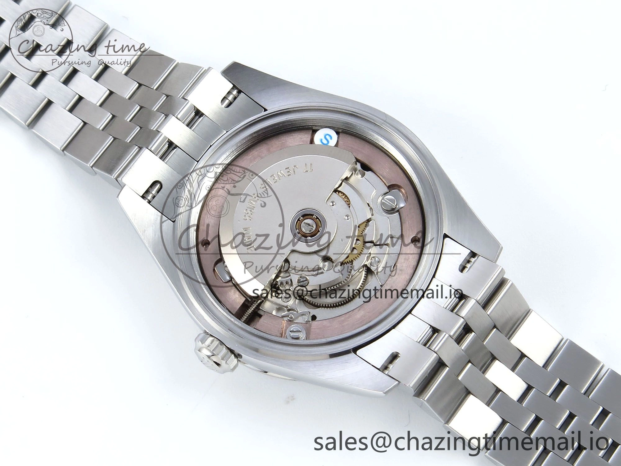 Lightweight DateJust 31 278274 ARF 1:1 Best Edition 904L Steel Green Dial Stick Marker on SS Jubilee Bracelet ETA 543