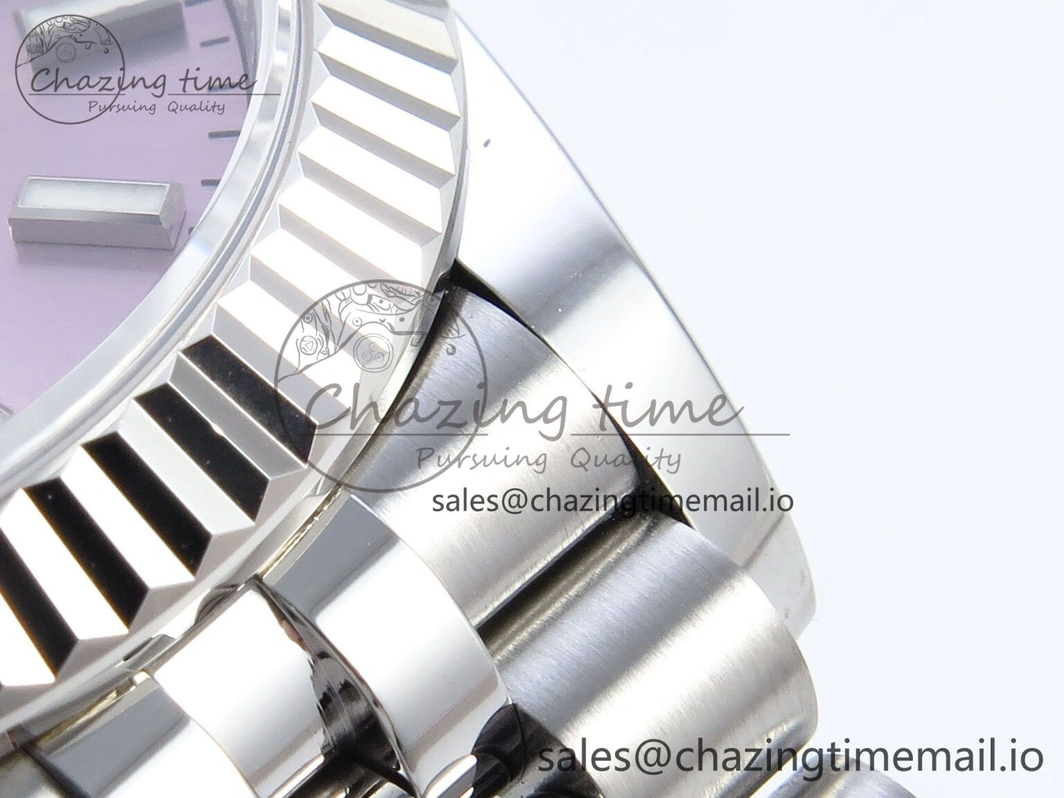 DateJust 31 278274 ARF 1:1 Best Edition 904L Steel Pink Dial Stick Marker on SS Jubilee Bracelet ETA ZeroBulk 546