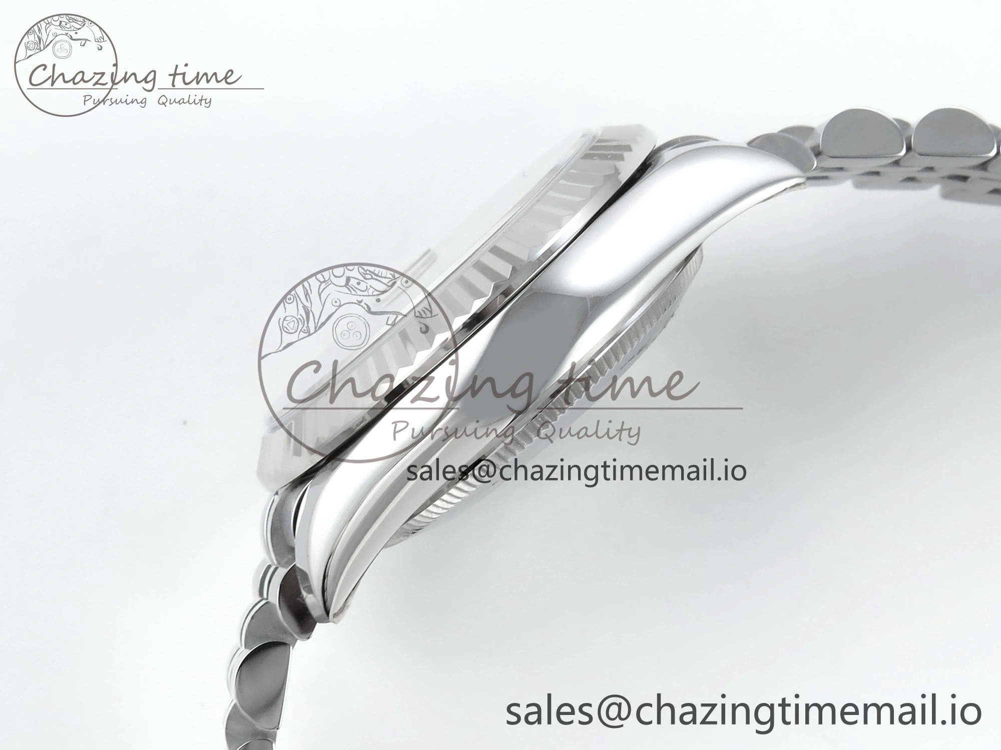 Snug DateJust 31 278274 ARF 1:1 Best Edition 904L Steel Silver Dial Stick Marker on SS Jubilee Bracelet ETA 544