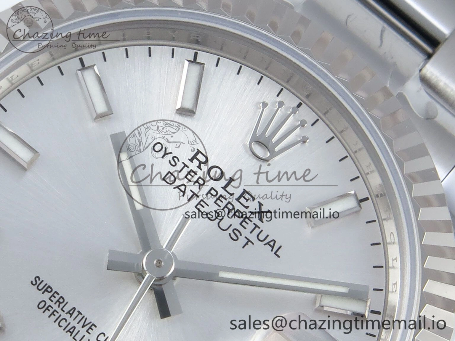 DateJust 31 278274 ARF 1:1 Best Edition 904L Steel Silver Dial Stick Marker on SS Oyster Bracelet ETA Effortless 560