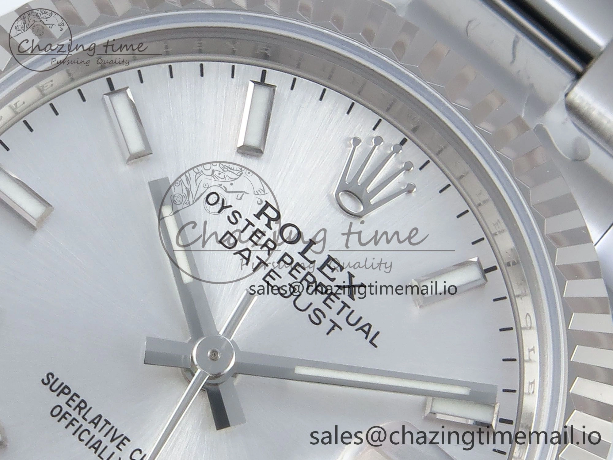 DateJust 31 278274 ARF 1:1 Best Edition 904L Steel Silver Dial Stick Marker on SS Oyster Bracelet ETA Effortless 560