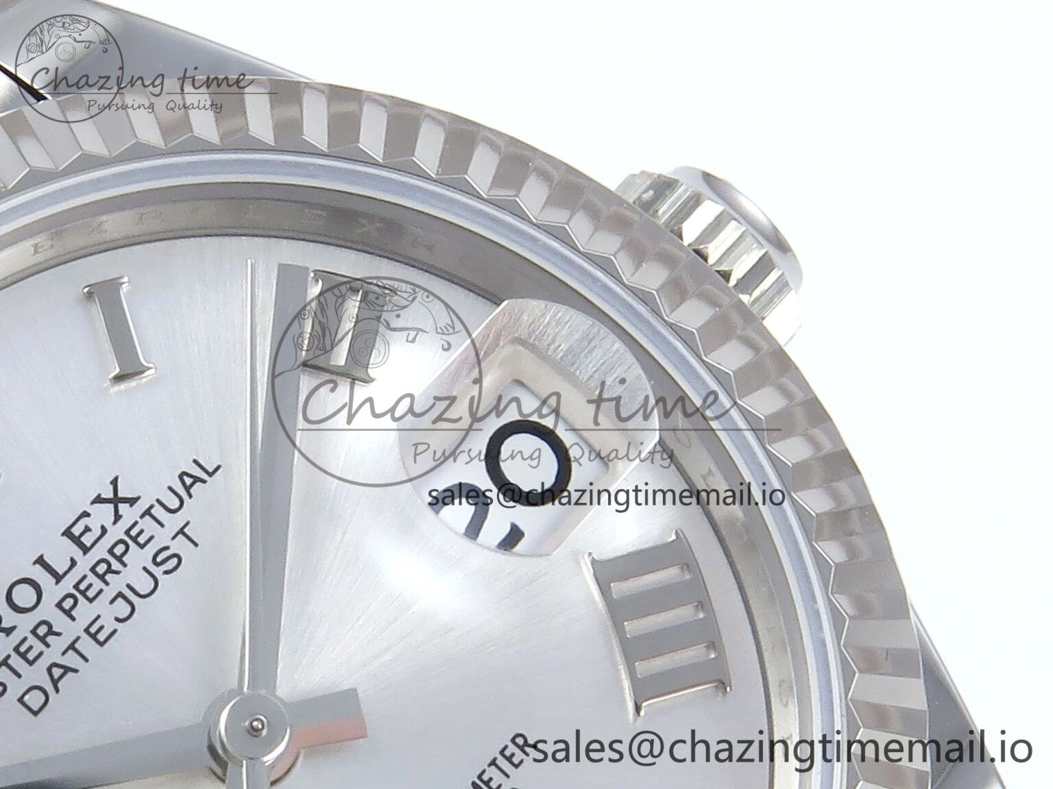 SoftTouch DateJust 31 278274 ARF 1:1 Best Edition 904L Steel Silver Roman Diamonds Dial on SS Jubilee Bracelet ETA 537