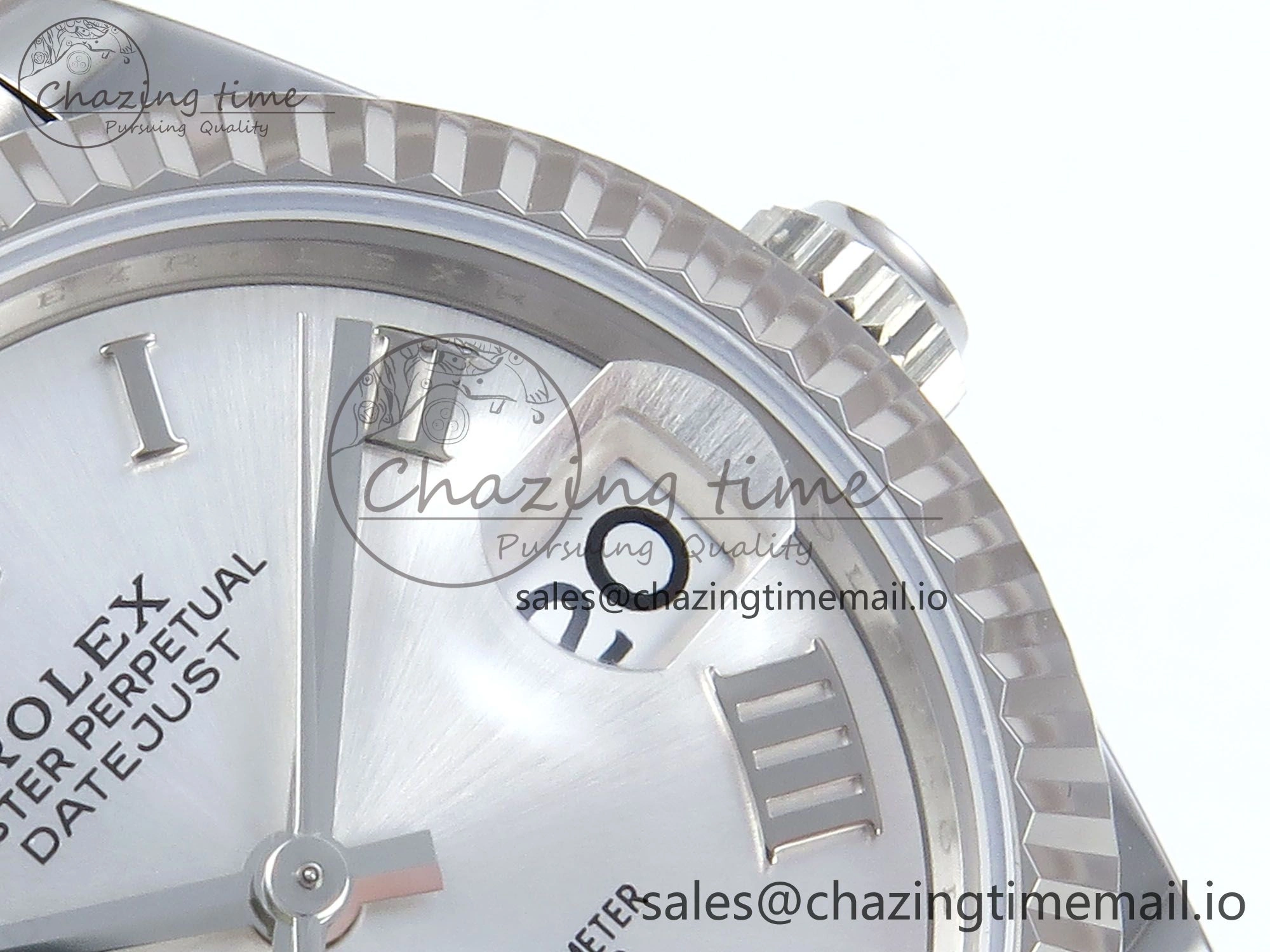 SoftTouch DateJust 31 278274 ARF 1:1 Best Edition 904L Steel Silver Roman Diamonds Dial on SS Jubilee Bracelet ETA 537