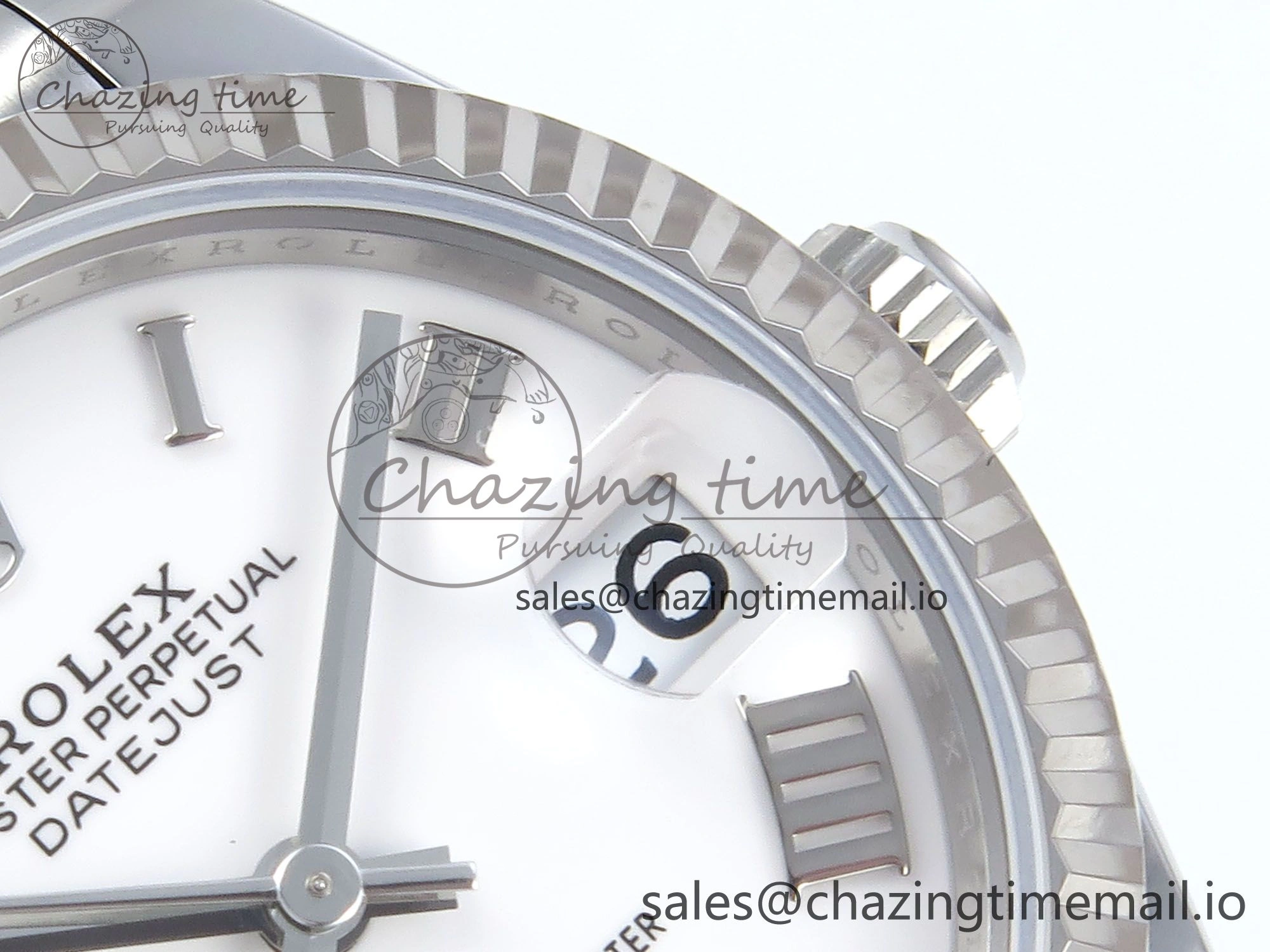DateJust 31 278274 ARF 1:1 Best Edition 904L Steel White Roman Dial on SS Jubilee Bracelet ETA Chic 531
