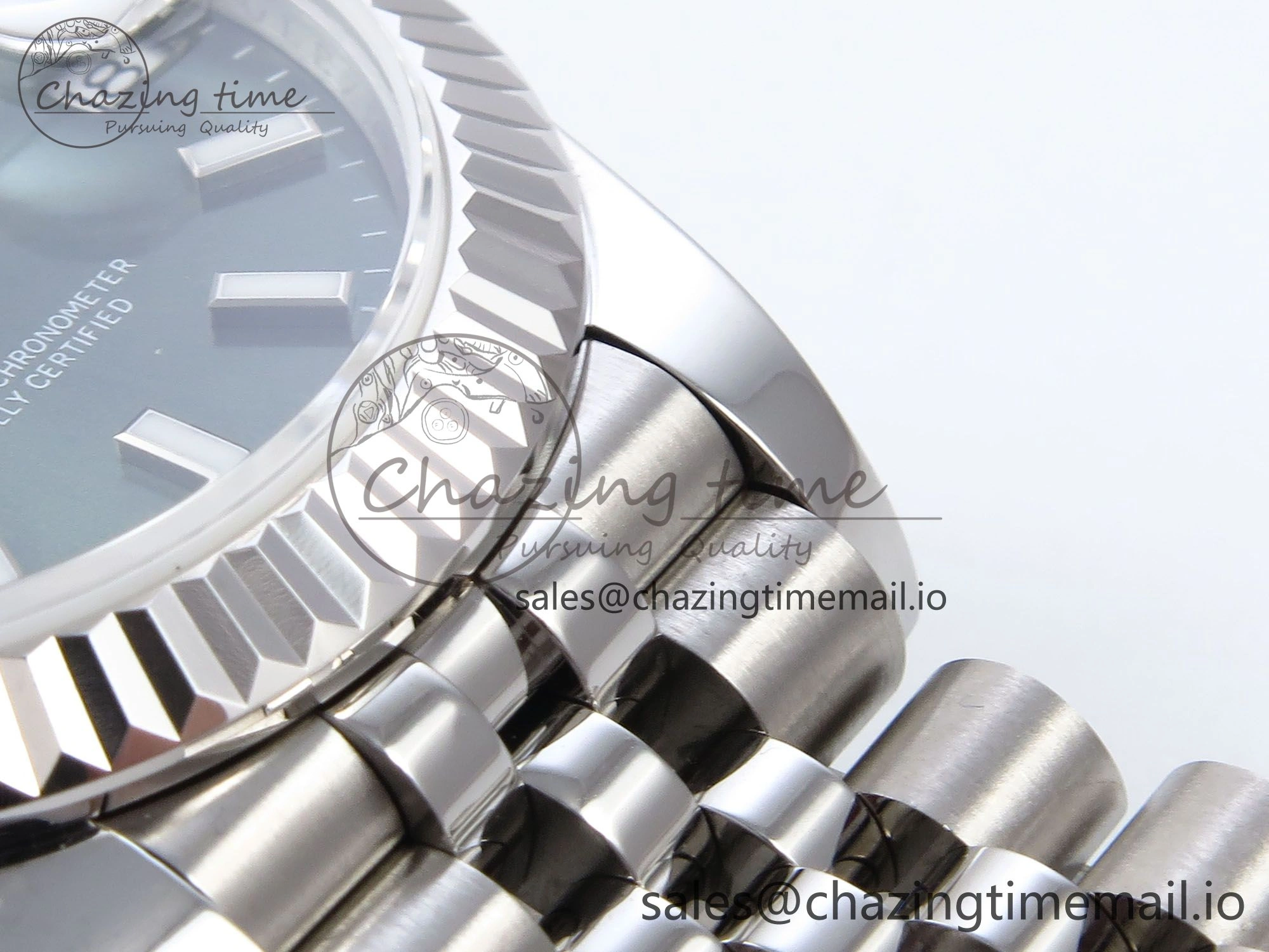 DateJust 31 278274 JARF 1:1 Best Edition 904L Steel Green Stick Dial on SS Jubilee Bracelet HZ Sleek 871
