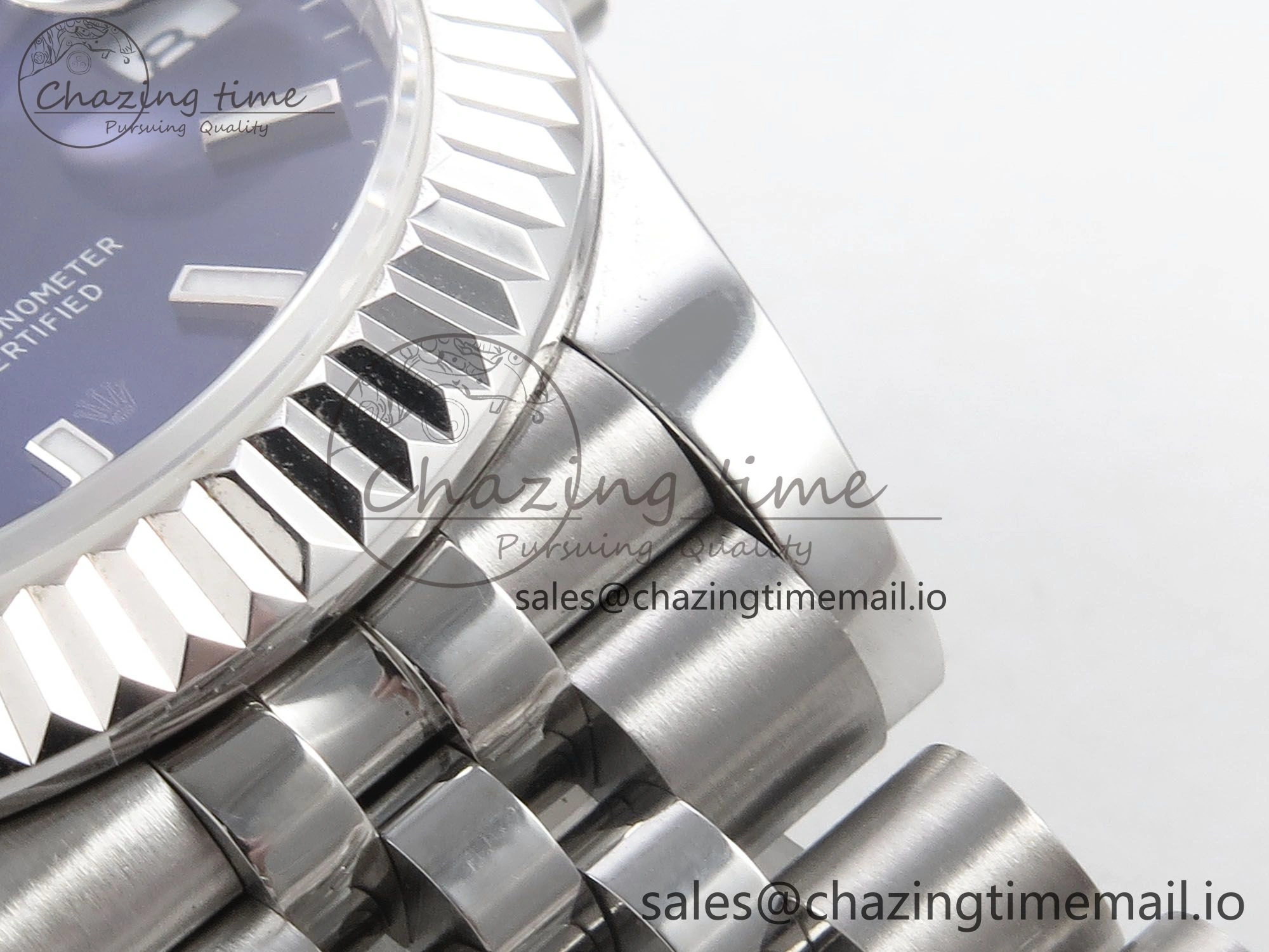 Practical DateJust 31 278274 SS GMF 1:1 Best Edition 904L Steel Blue Stick Dial on Jubilee Bracelet A 1157
