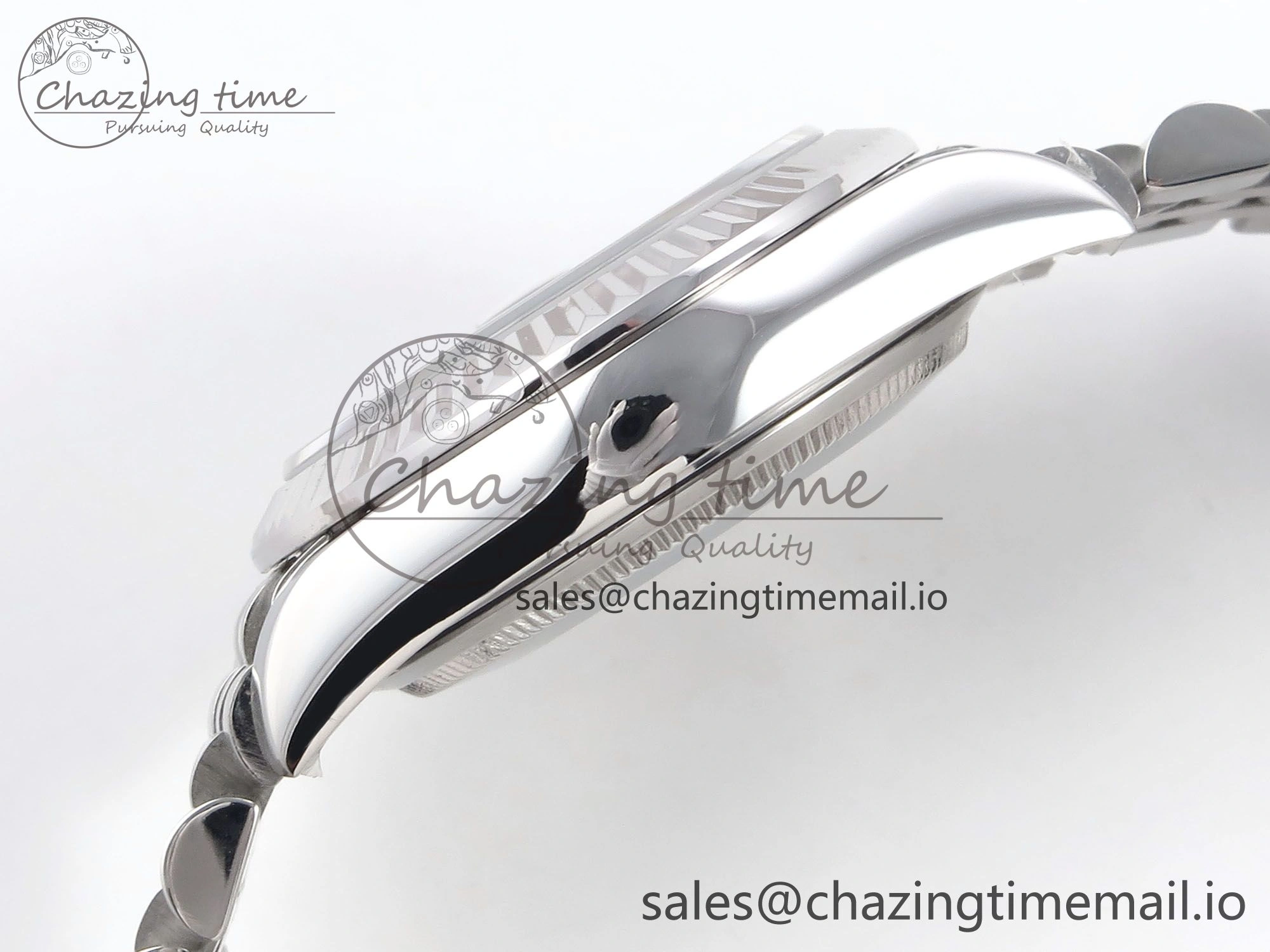 Snug DateJust 31 278274 SS GMF 1:1 Best Edition 904L Steel Green Diamonds Dial on Jubilee Bracelet A 1163