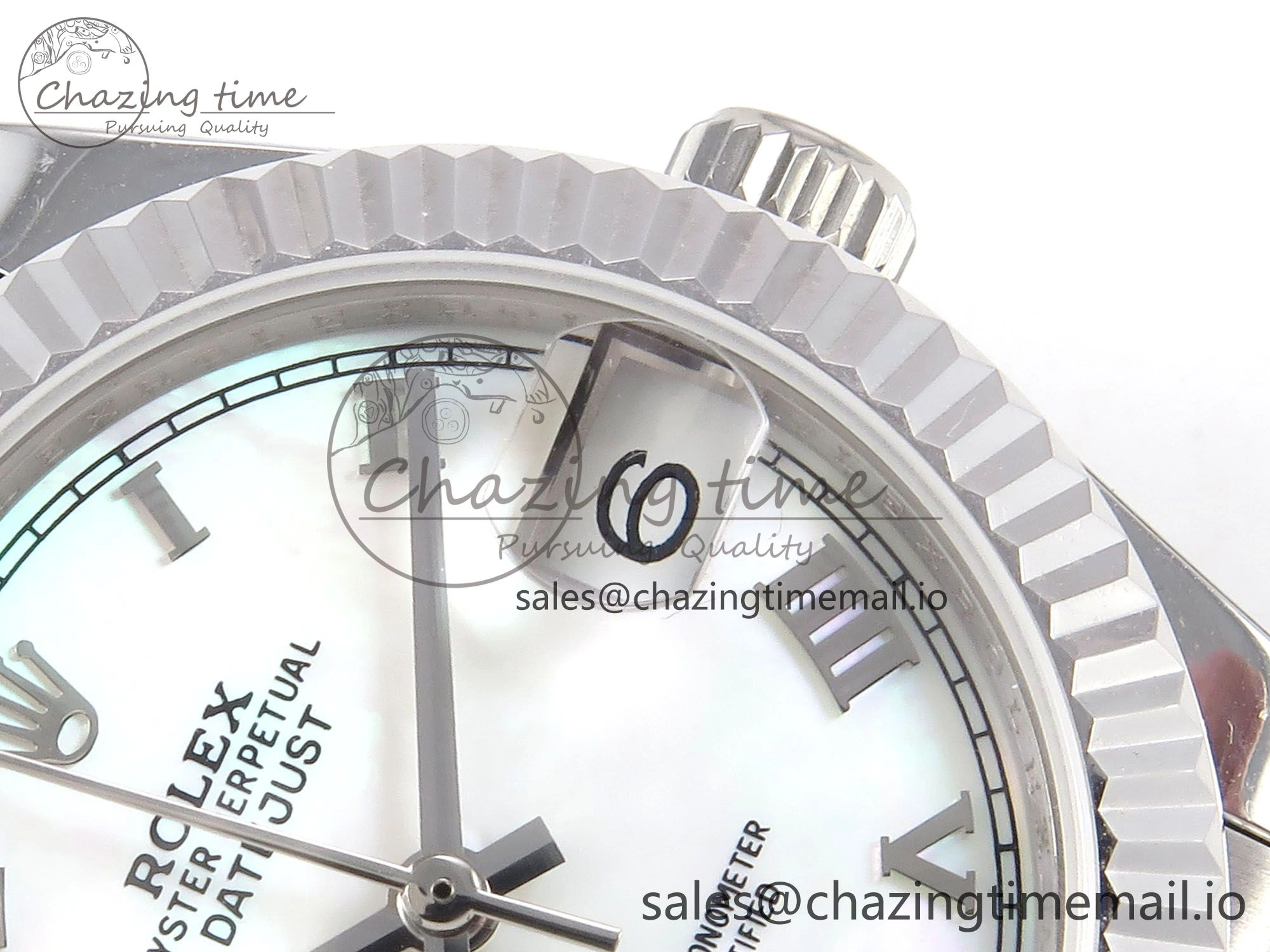 Durable DateJust 31 278274 SS GMF 1:1 Best Edition 904L Steel White MOP Roman Dial on Jubilee Bracelet A 1156