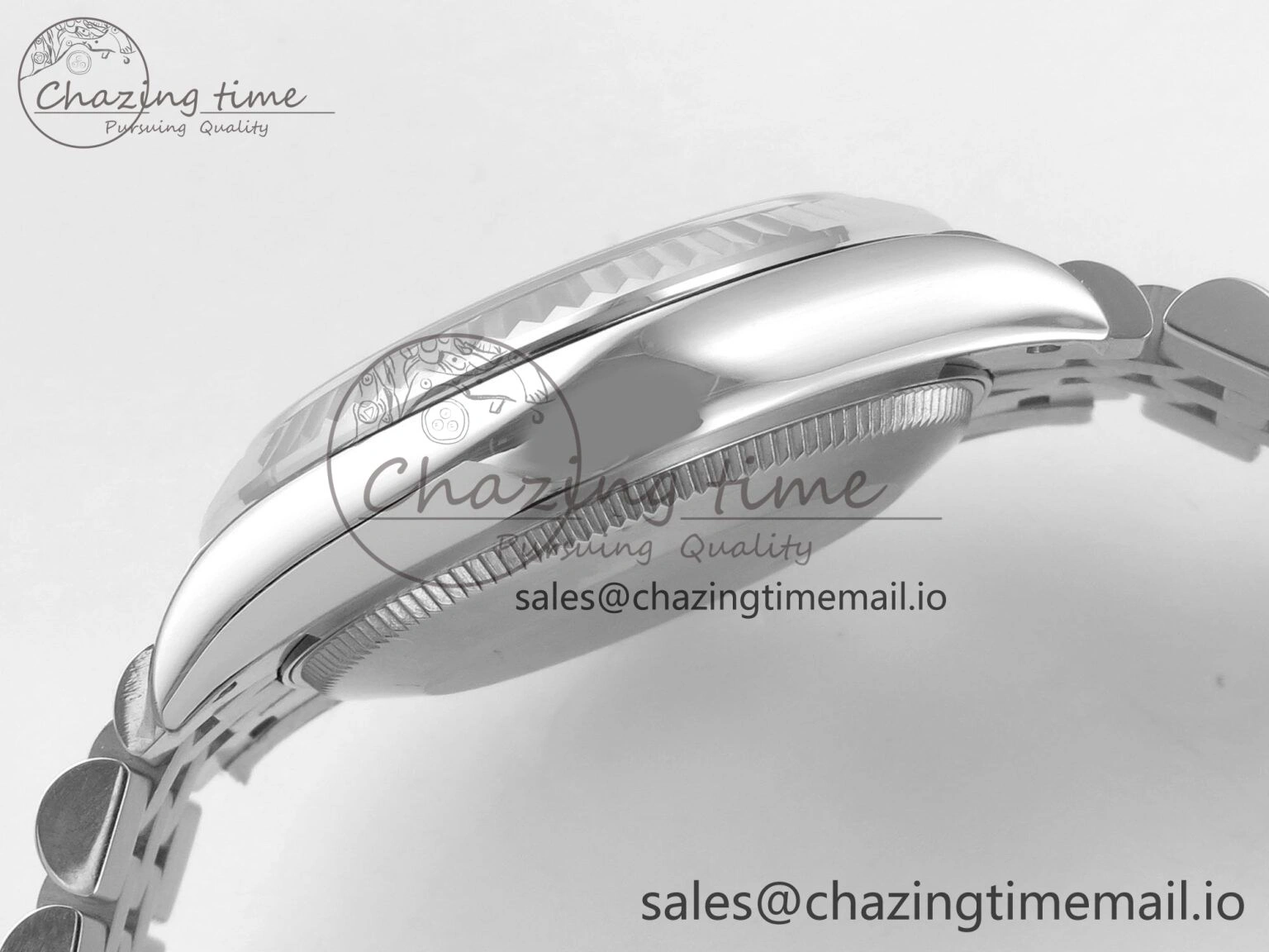 DateJust 31 278274 SS THBF 1:1 Best Edition 904L Steel RG Roman Diamonds Dial on Jubilee Bracelet HZ Cal. MoistureWicking 19