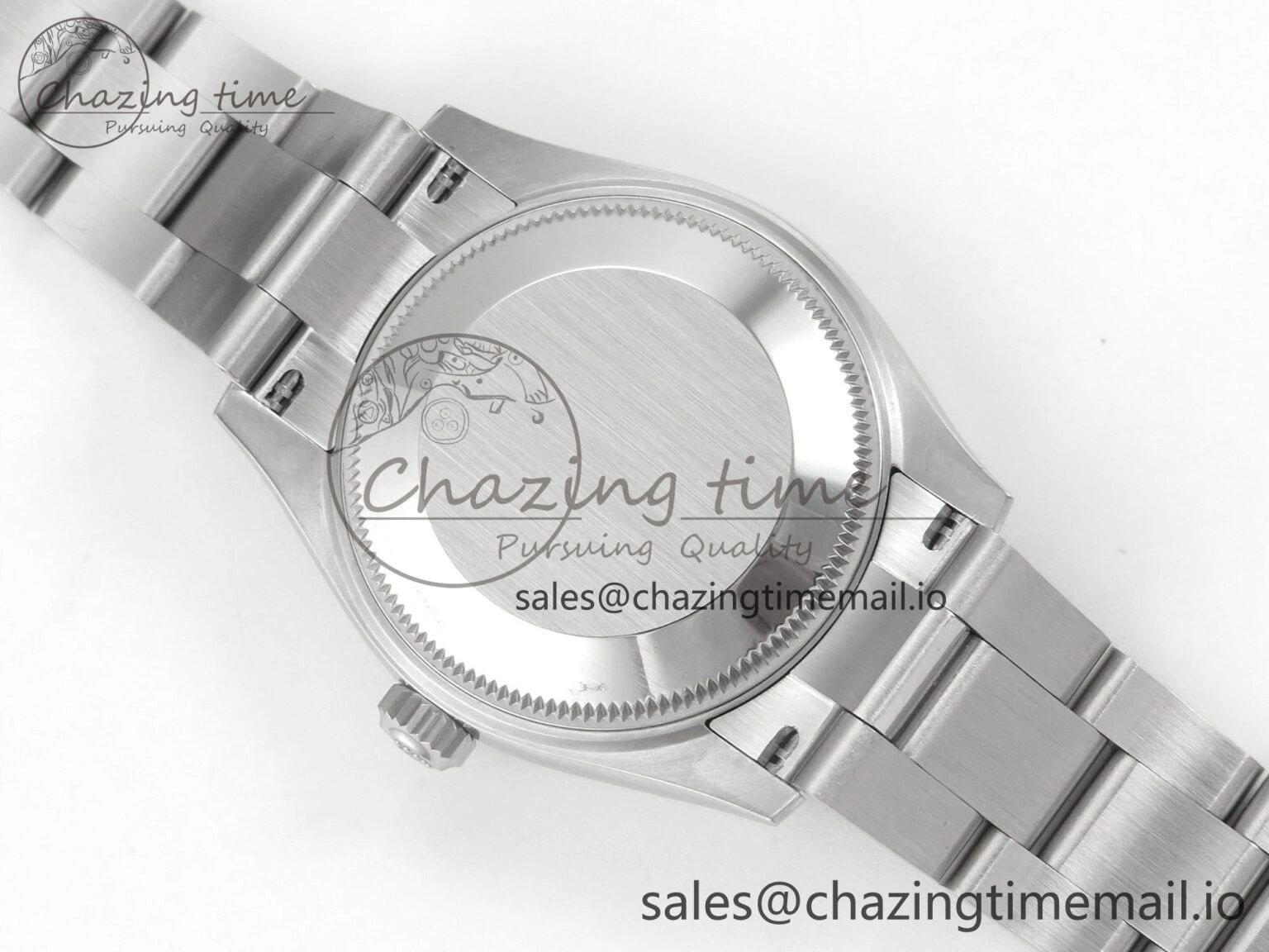 DateJust 31 278274 SS THBF 1:1 Best Edition 904L Steel RG Roman Diamonds Dial on Oyster Bracelet HZ Cal. WellDesigned 62