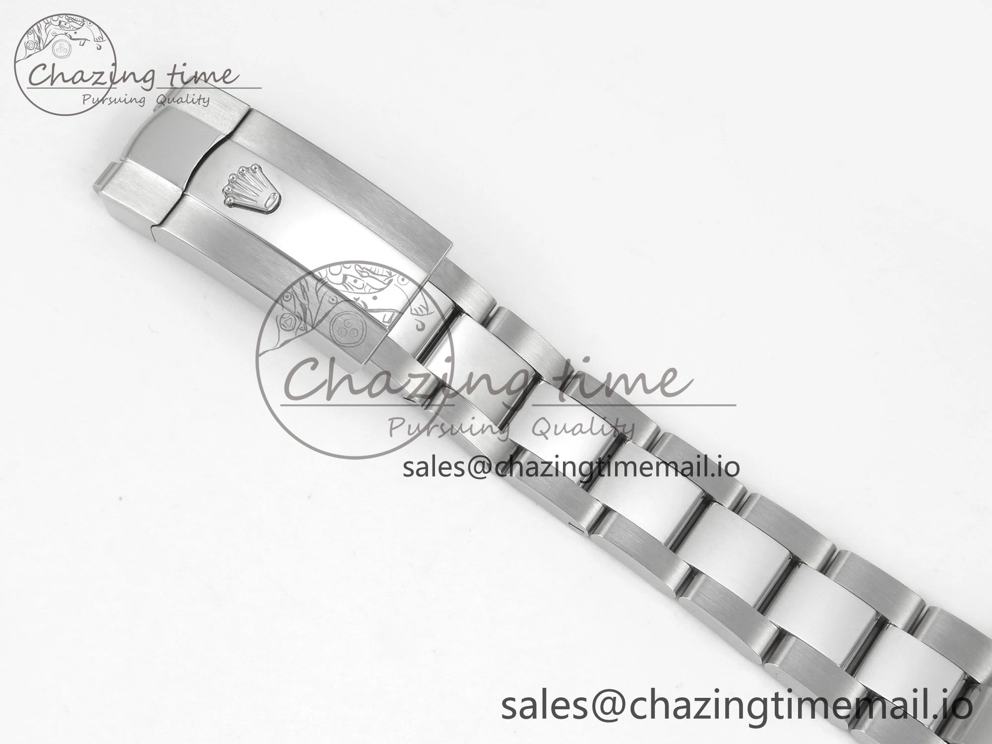 DateJust 31 278274 SS THBF 1:1 Best Edition 904L Steel RG Roman Diamonds Dial on Oyster Bracelet HZ Cal. WellDesigned 62