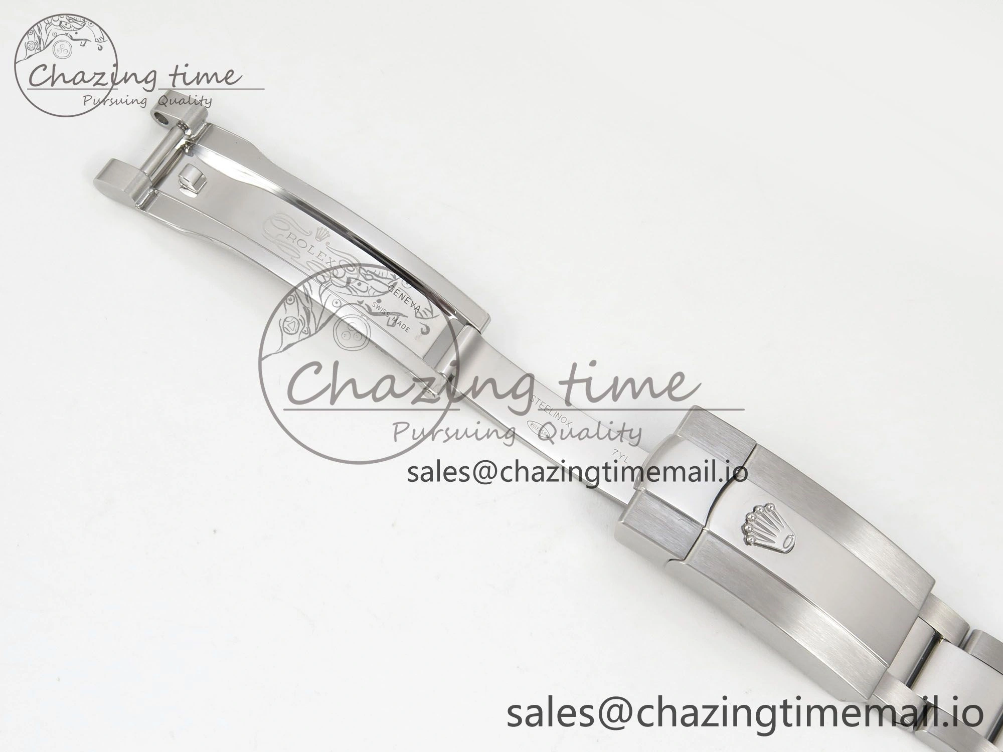 DateJust 31 278274 SS THBF 1:1 Best Edition 904L Steel RG Roman Diamonds Dial on Oyster Bracelet HZ Cal. WellDesigned 62