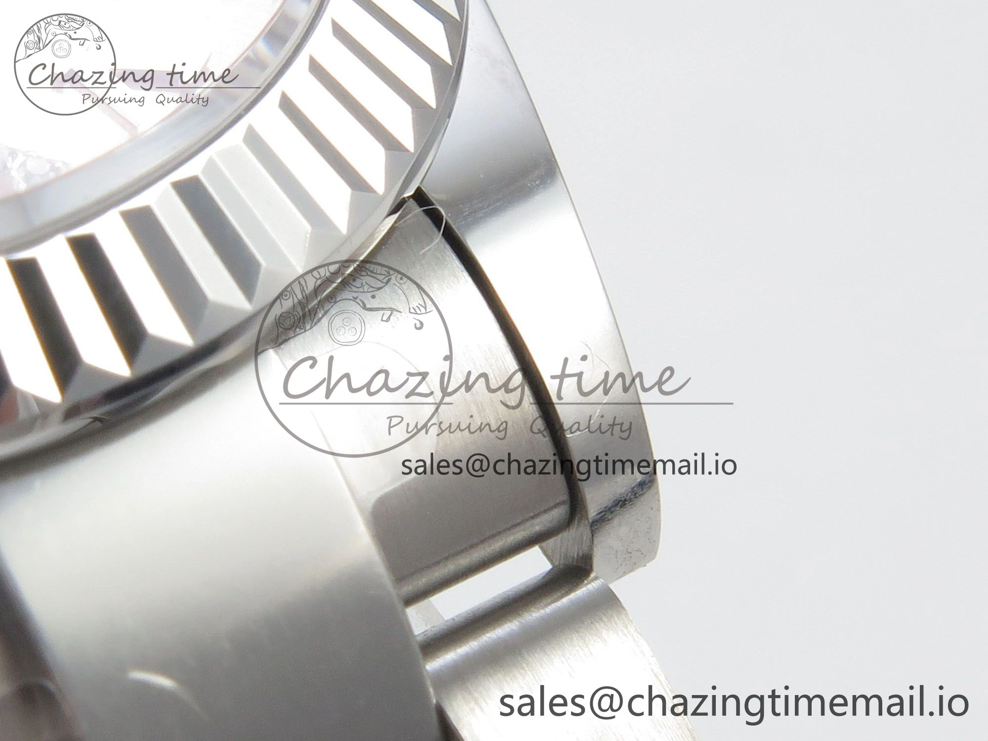 DateJust 31 278274 SS THBF 1:1 Best Edition 904L Steel RG Roman Diamonds Dial on Oyster Bracelet HZ Cal. WellDesigned 62