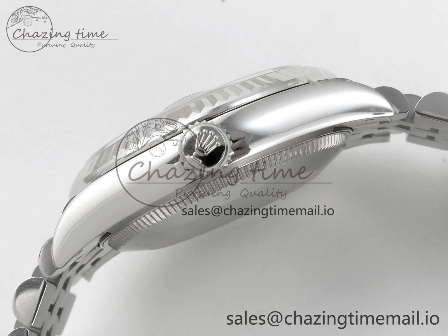WeatherProof DateJust 31 278274 THBF 1:1 Best Edition 904L Steel Blue Roman Dial on SS Jubilee Bracelet HZ Cal. 2
