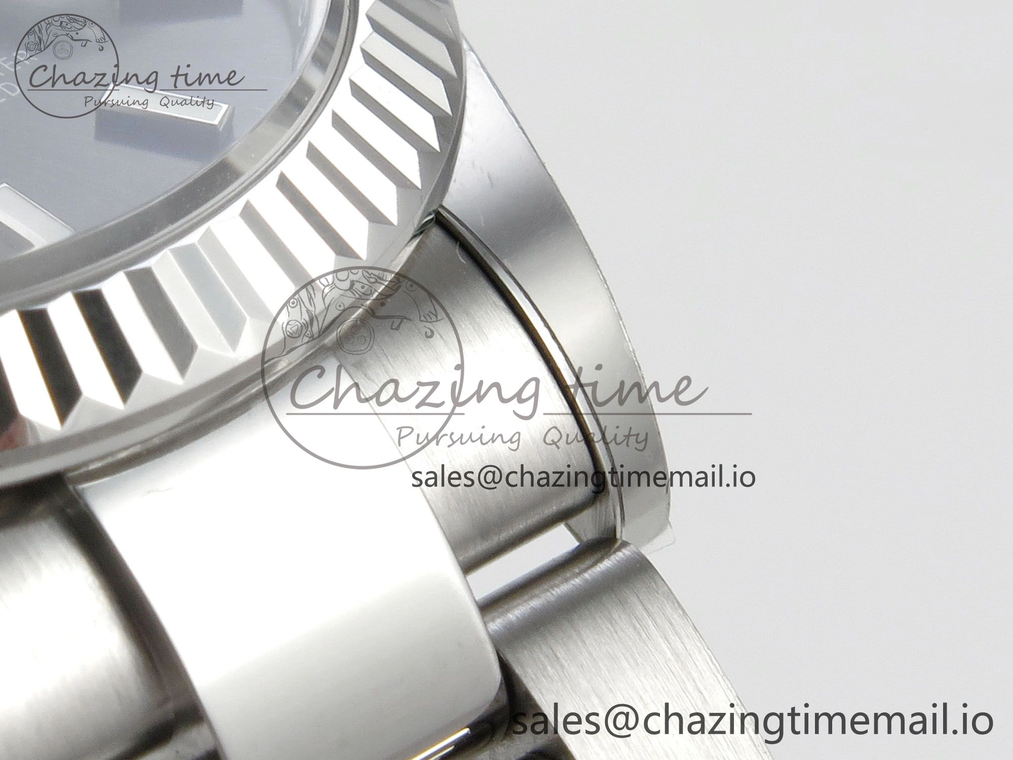 DateJust 31 278274 THBF 1:1 Best Edition 904L Steel Gray Dial Stick Marker on SS Oyster Bracelet HZ Cal. ZipUp 12