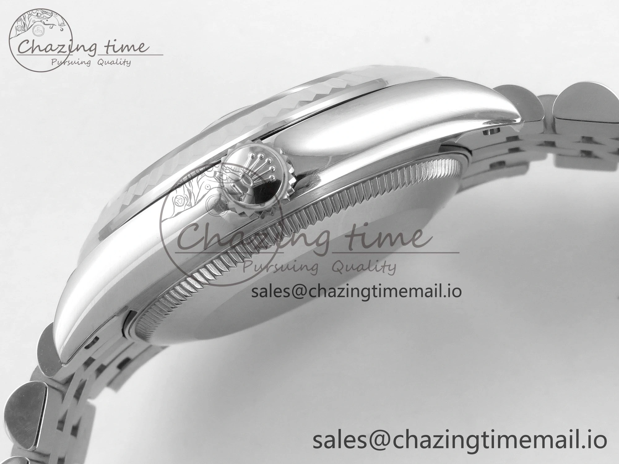 Contemporary DateJust 31 278274 THBF 1:1 Best Edition 904L Steel Pink Dial Stick Marker on SS Jubilee Bracelet HZ Cal. 38