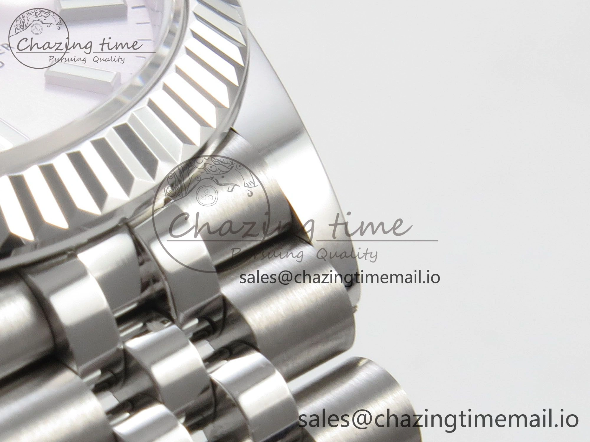 Contemporary DateJust 31 278274 THBF 1:1 Best Edition 904L Steel Pink Dial Stick Marker on SS Jubilee Bracelet HZ Cal. 38