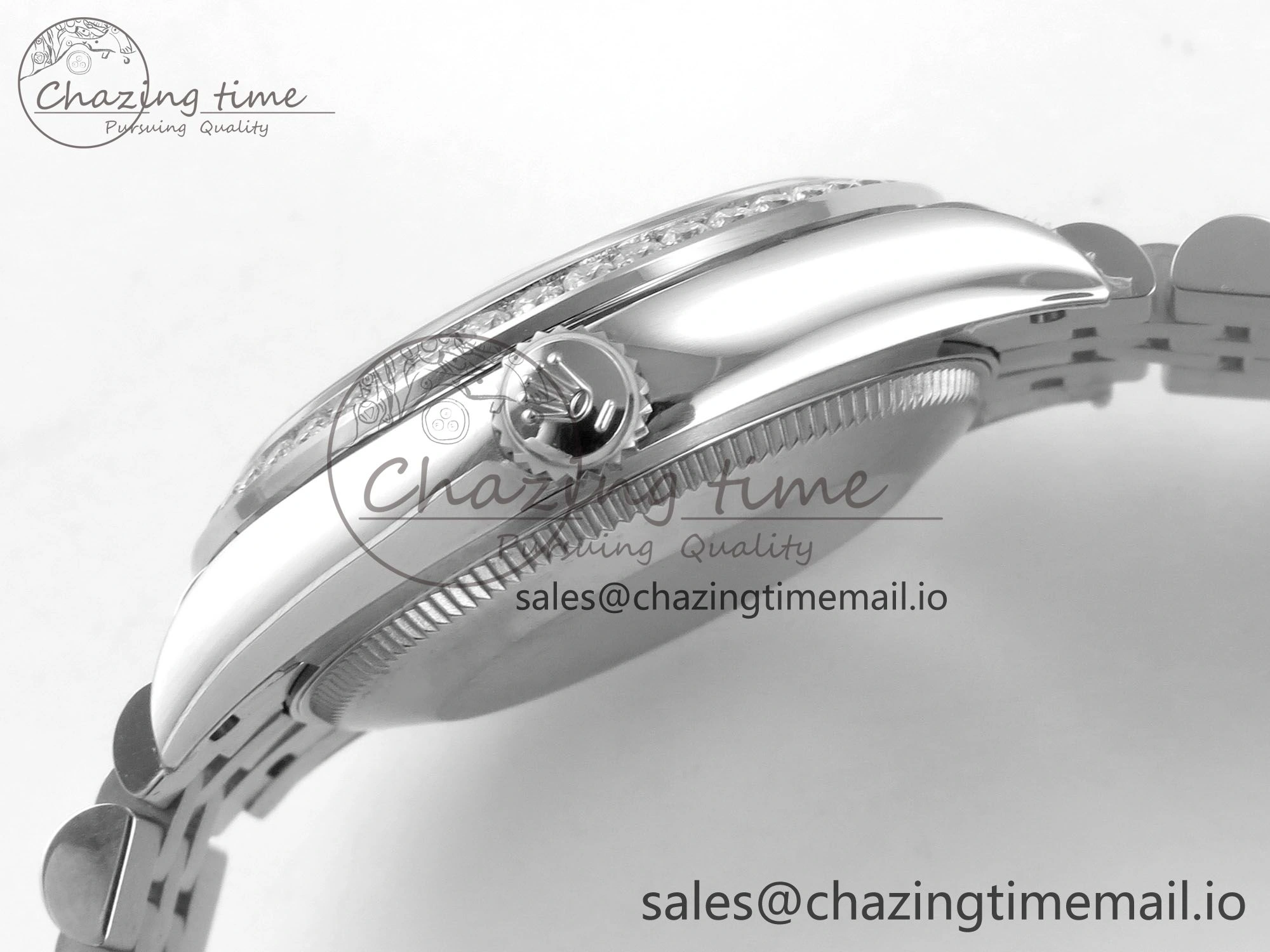 DateJust 31 278274 THBF 1:1 Best Edition 904L Steel RG Dial Stick Marker on SS Jubilee Bracelet HZ Cal. WaterResistant 8